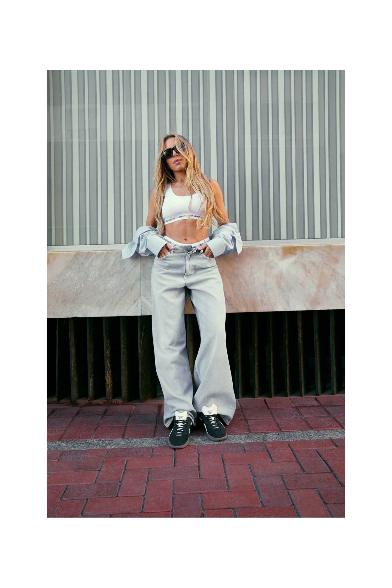 Sportcipő Reebok HAMMER STREET 100209053 FEKETE