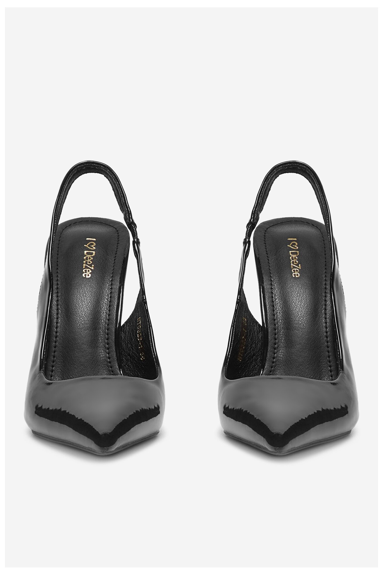 Czółenka DeeZee HT0327-1 Czarny