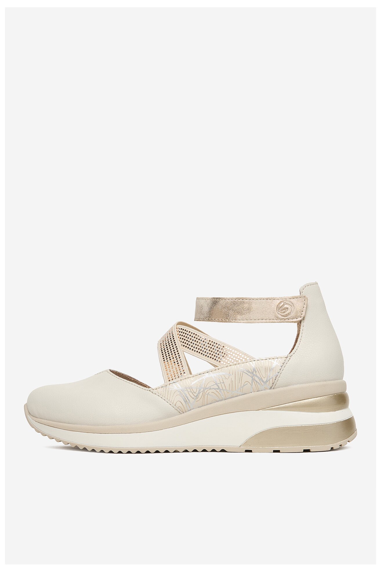 Sandały Remonte CEO-D2411-81 Beżowy jasny