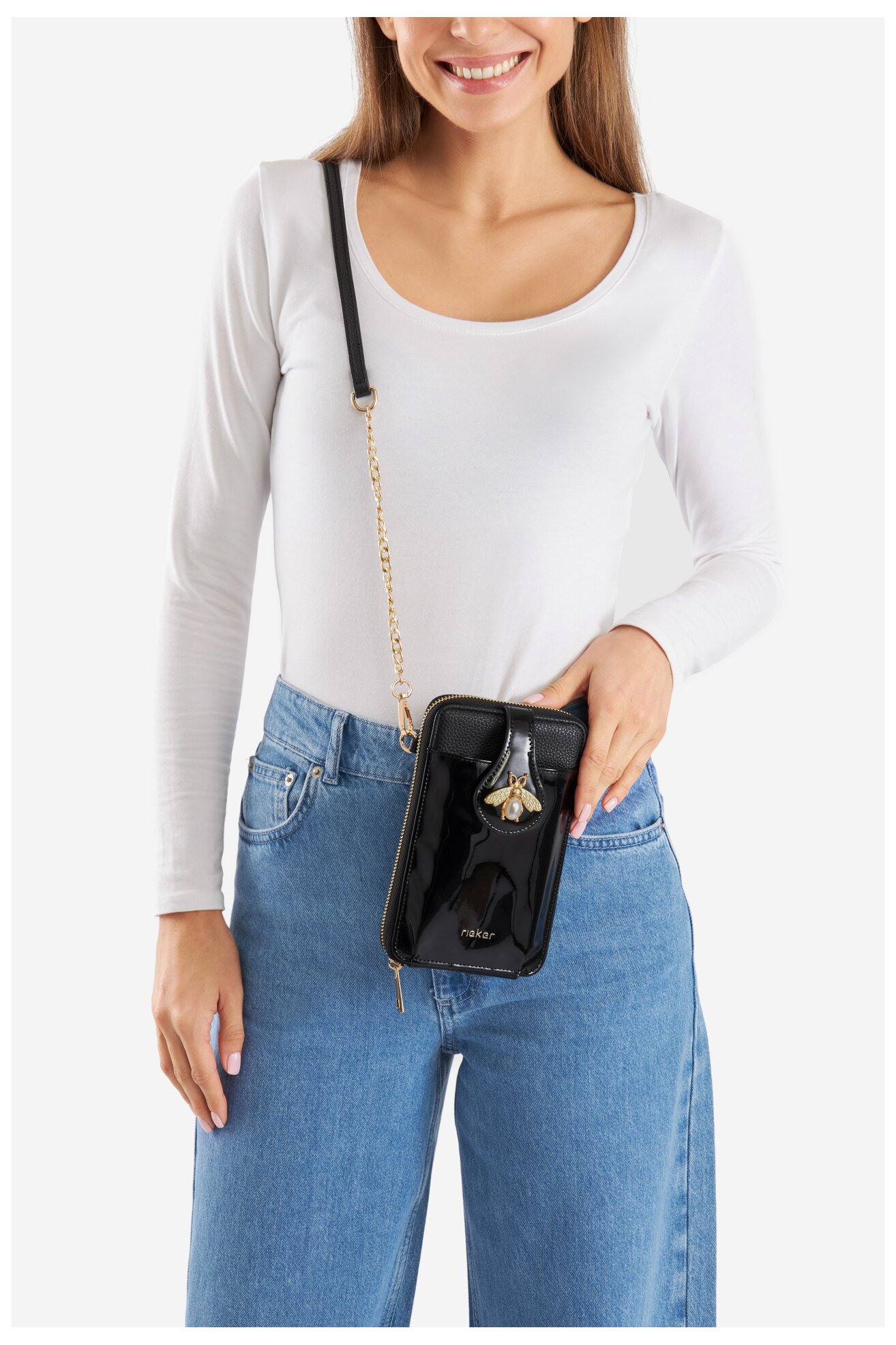 Torebka Rieker H1660-00 Czarny