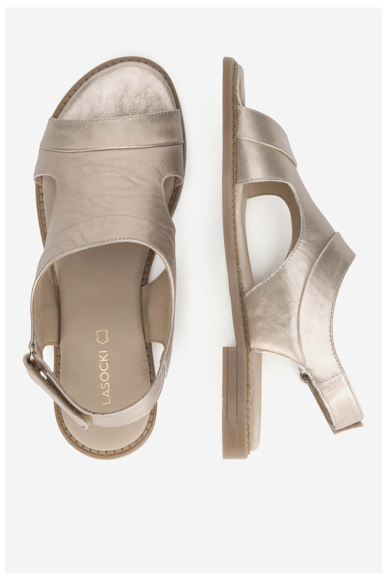 Sandały Lasocki EST-AFIONA-09 Złoty