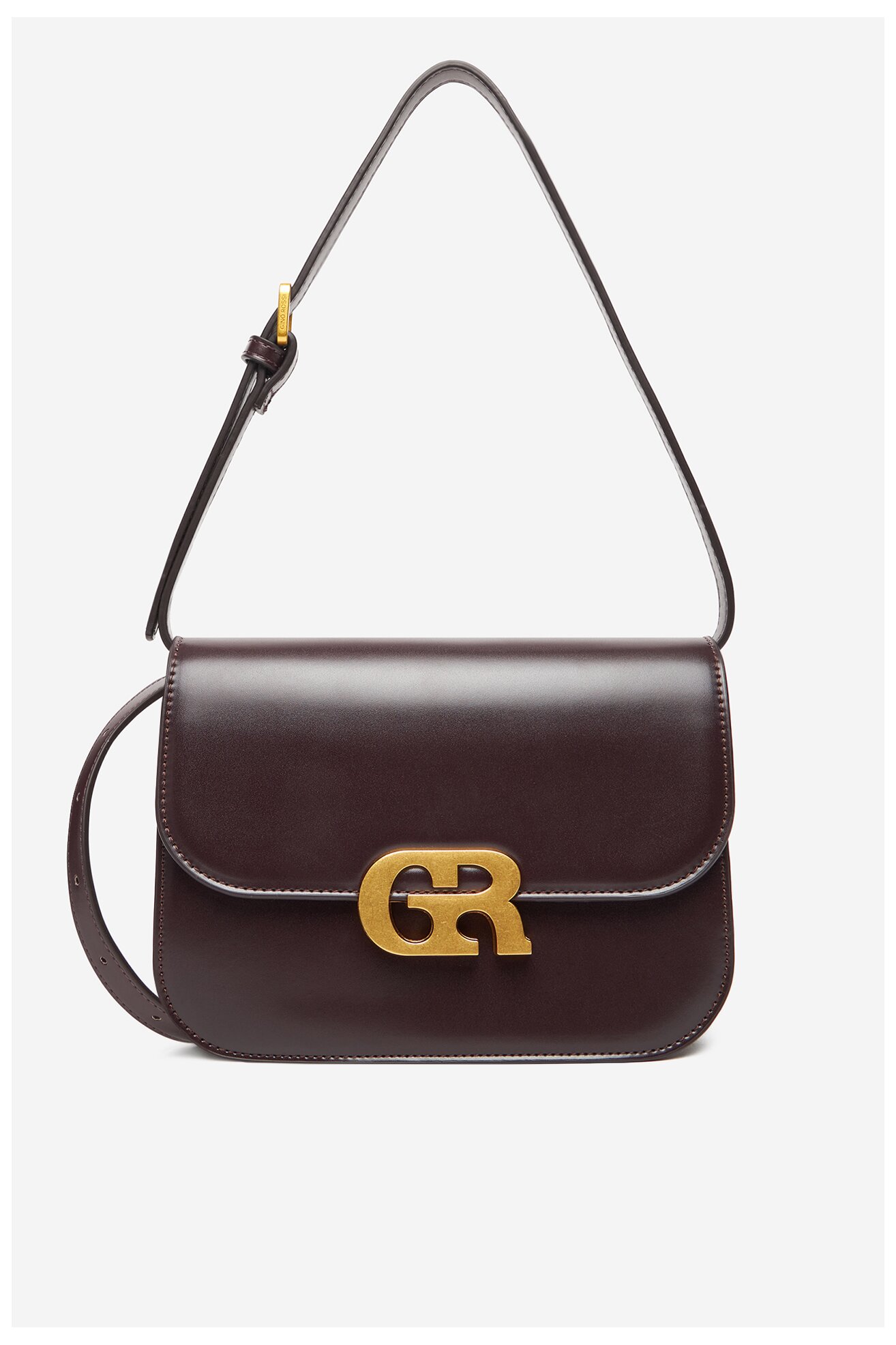 Torebka Gino Rossi CEO-LINA-KQ44 Brązowy ciemny