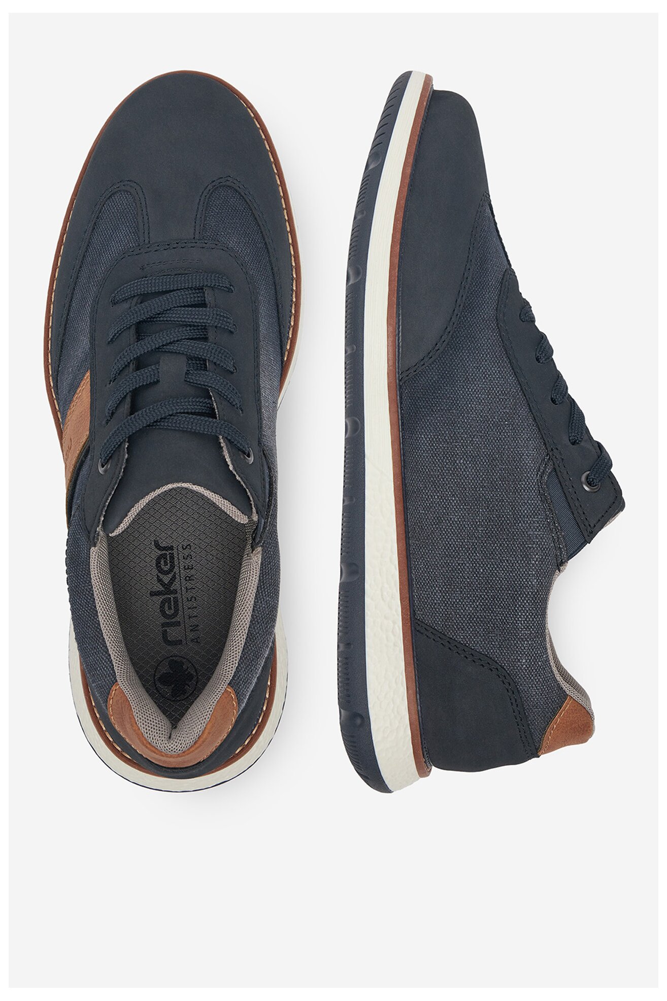 Pantofi casual Rieker 04400-14 BLEUMARIN ÎNCHIS