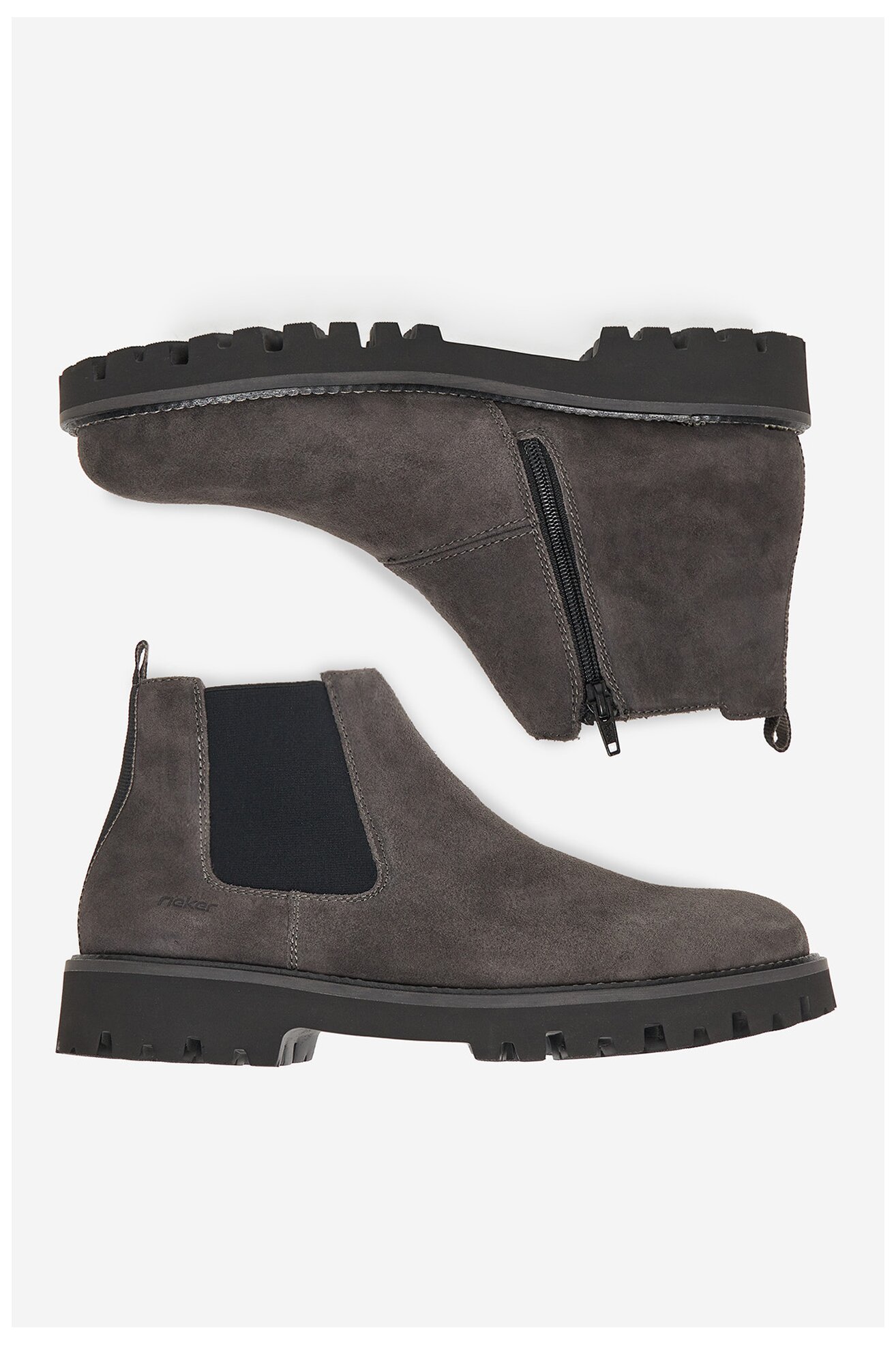 Bokacsizma Rieker 30453-45 SZÜRKE