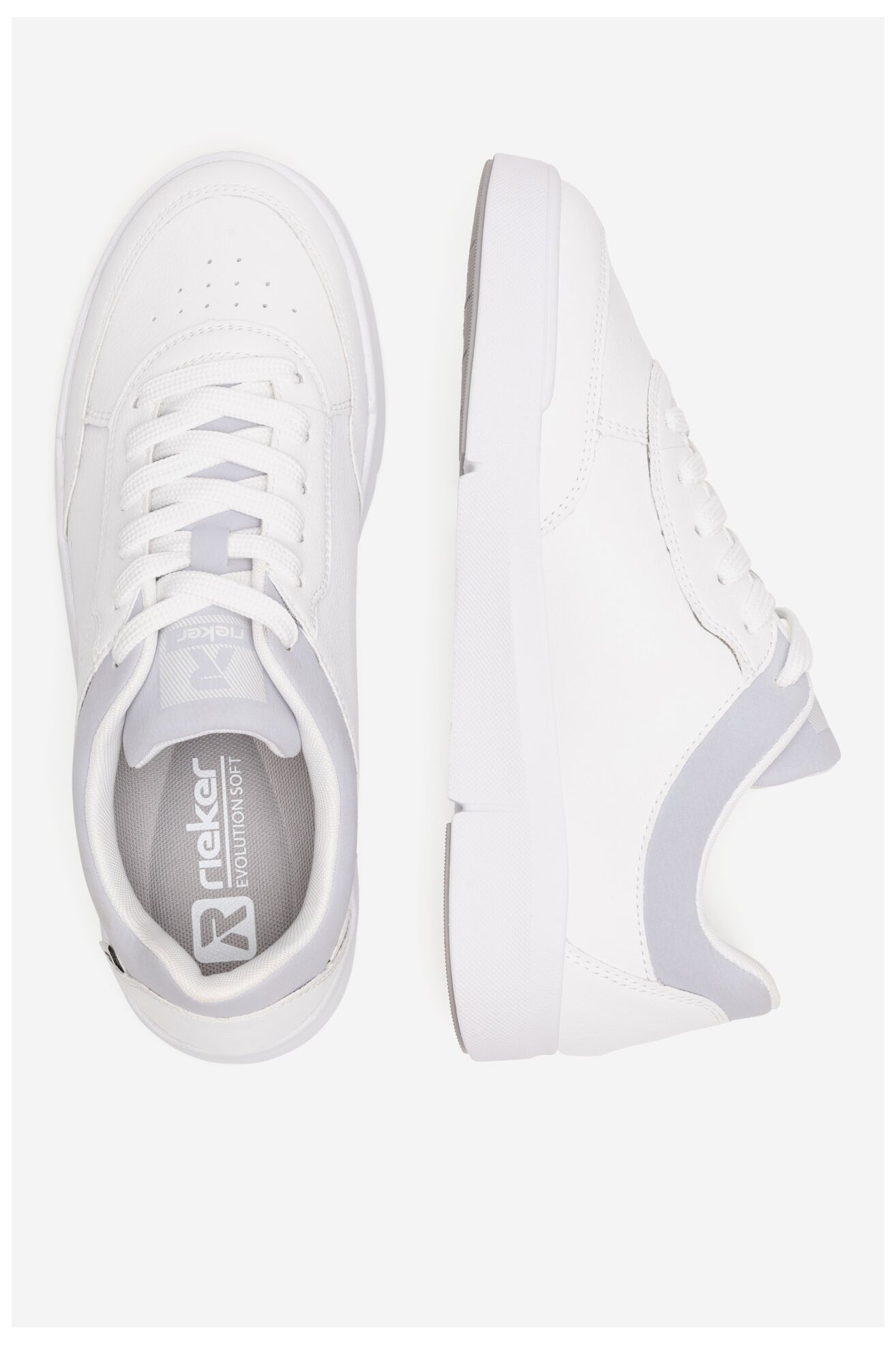 Sneakers Rieker Revolution Lifestyle 41910-81 Biały