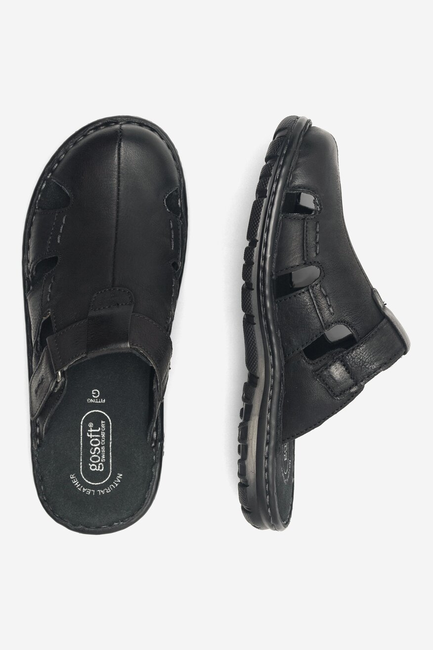 
                Go Soft - Klapki skórzane - 5904862855424