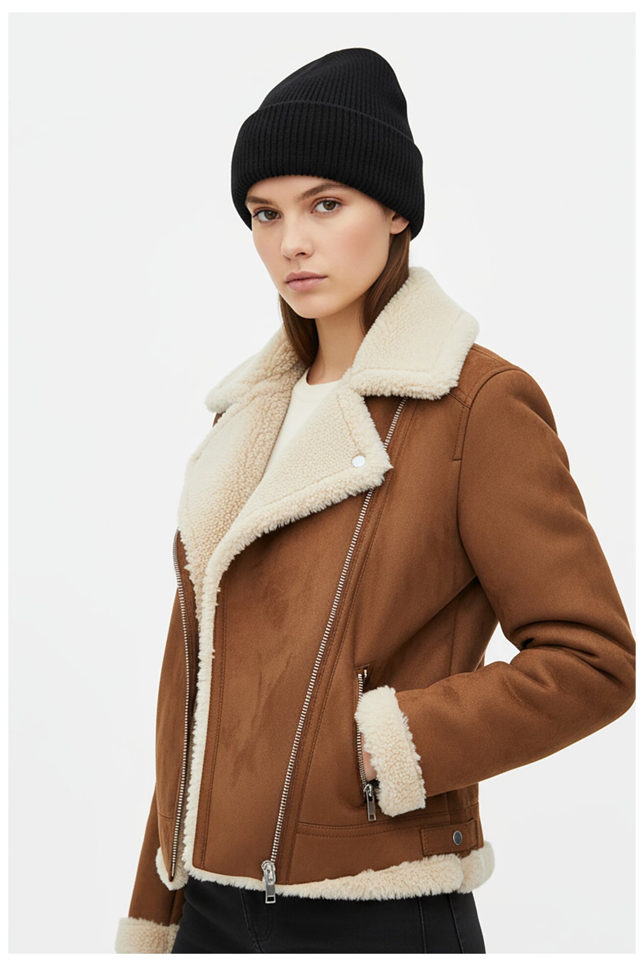 Női sapka NINE WEST CEO-NW-W3-009-AW25 FEKETE