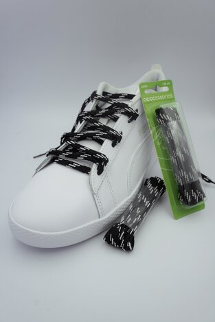Pertle ACCCESSORIES 510 SZNUROWADŁA 120 CM SPORT CRNA