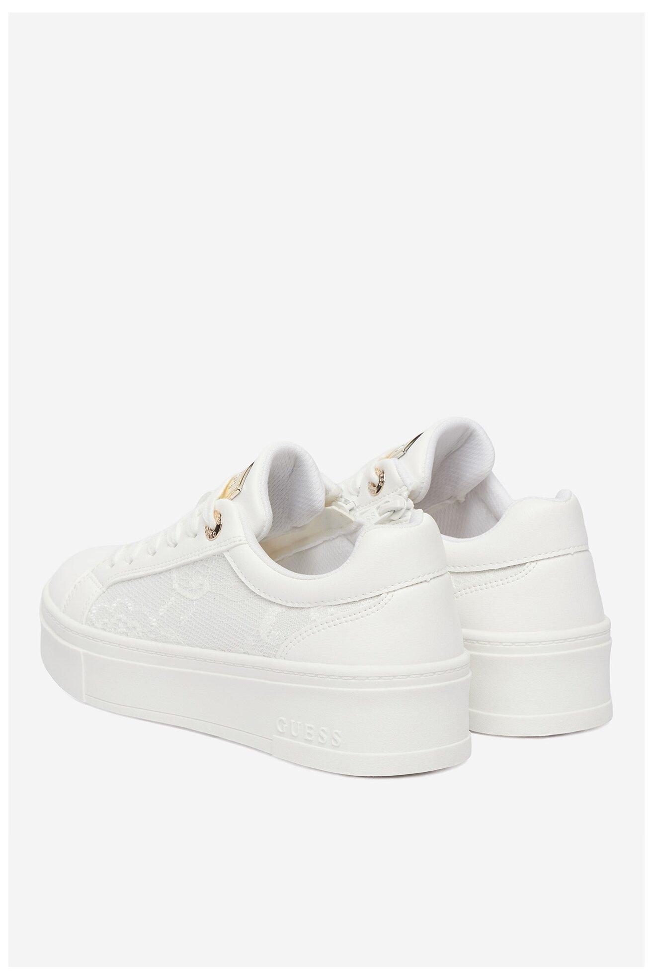 Sneakers GUESS CEO-AVO-357-018-1 Biały