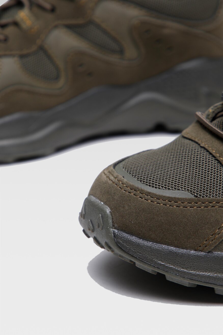 
                Sprandi - Obuwie sportowe khaki sznurowane - 5903698847481