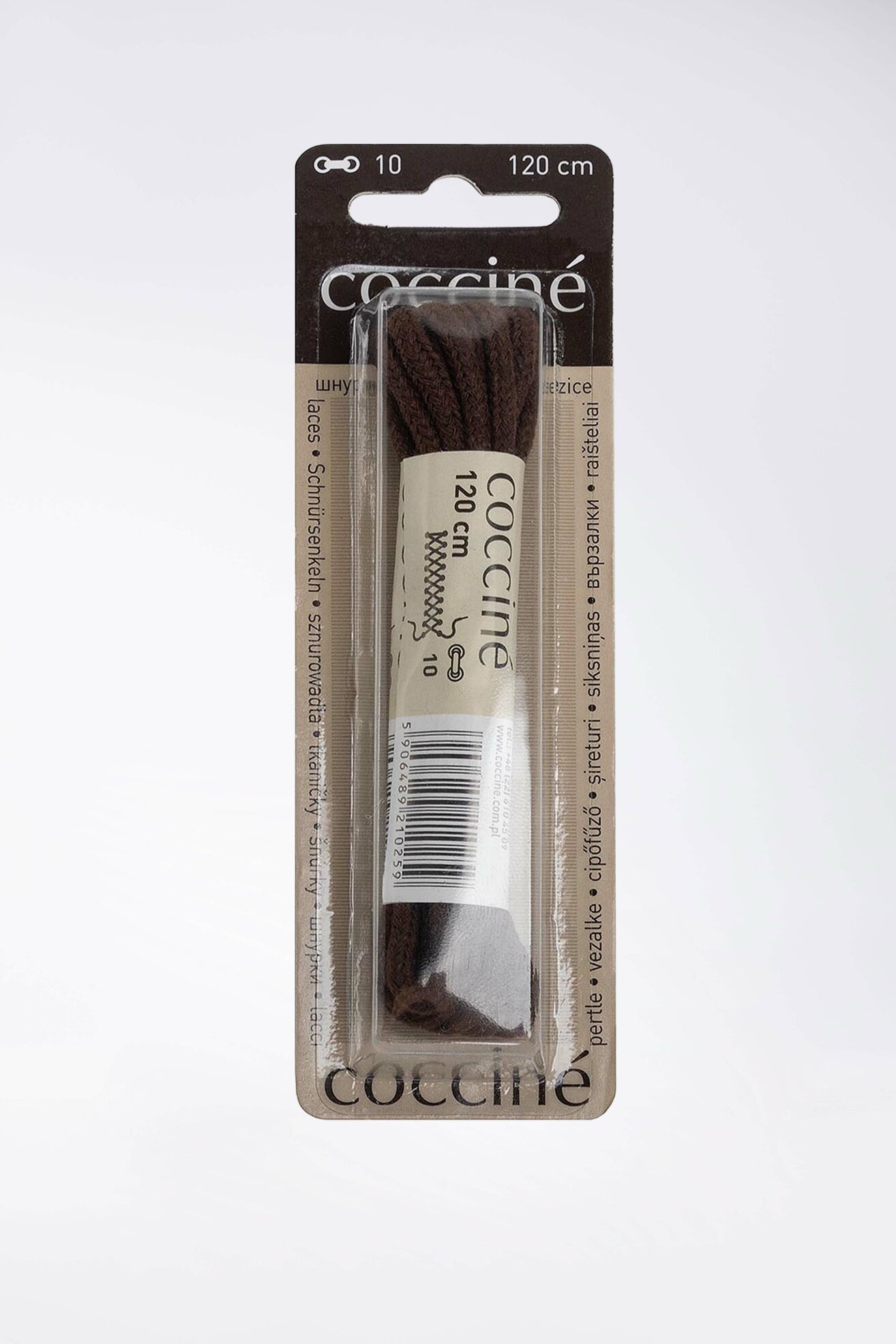 Pertle Coccine COCCINE SZNUROWADŁA 120 CM 3B BRAON