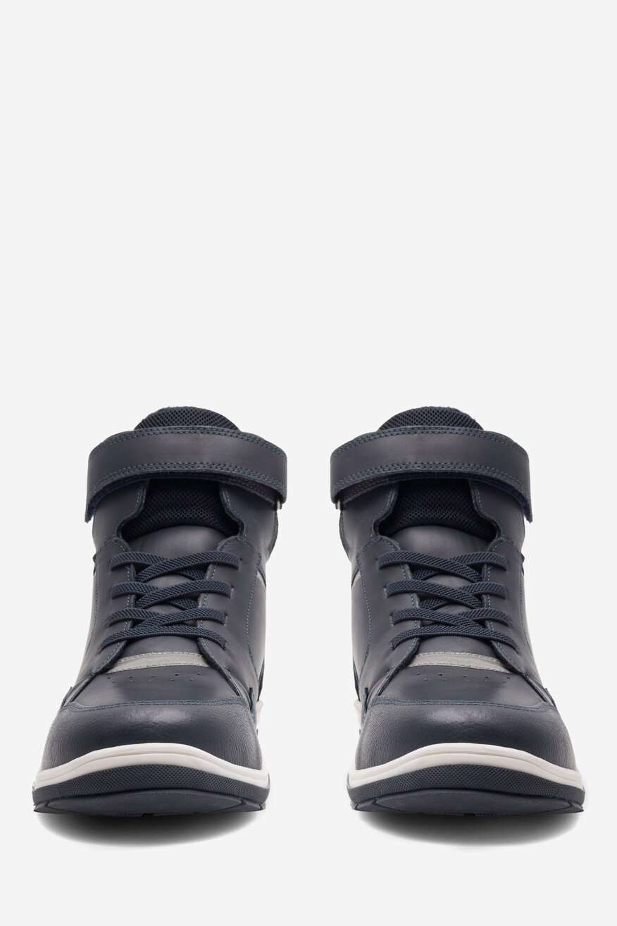 Lasocki Young - Trzewiki skórzane ocieplane - 5905588001263