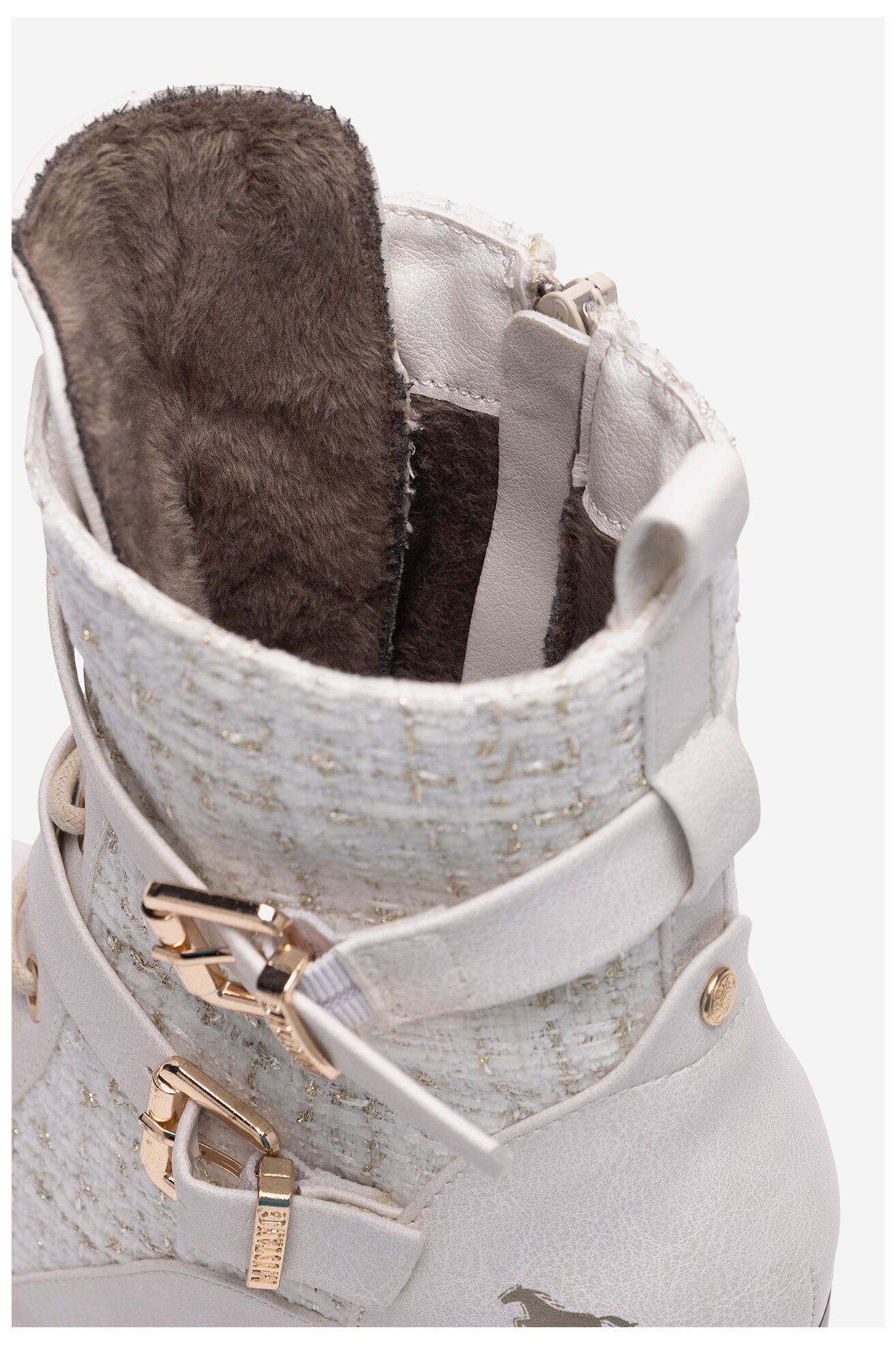 Боти Mustang 1505-501 БЯЛ