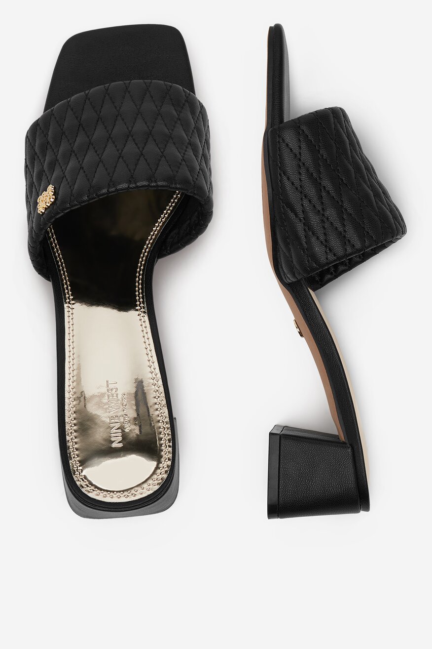 Șlapi NINE WEST NEGRU - 5906751044360