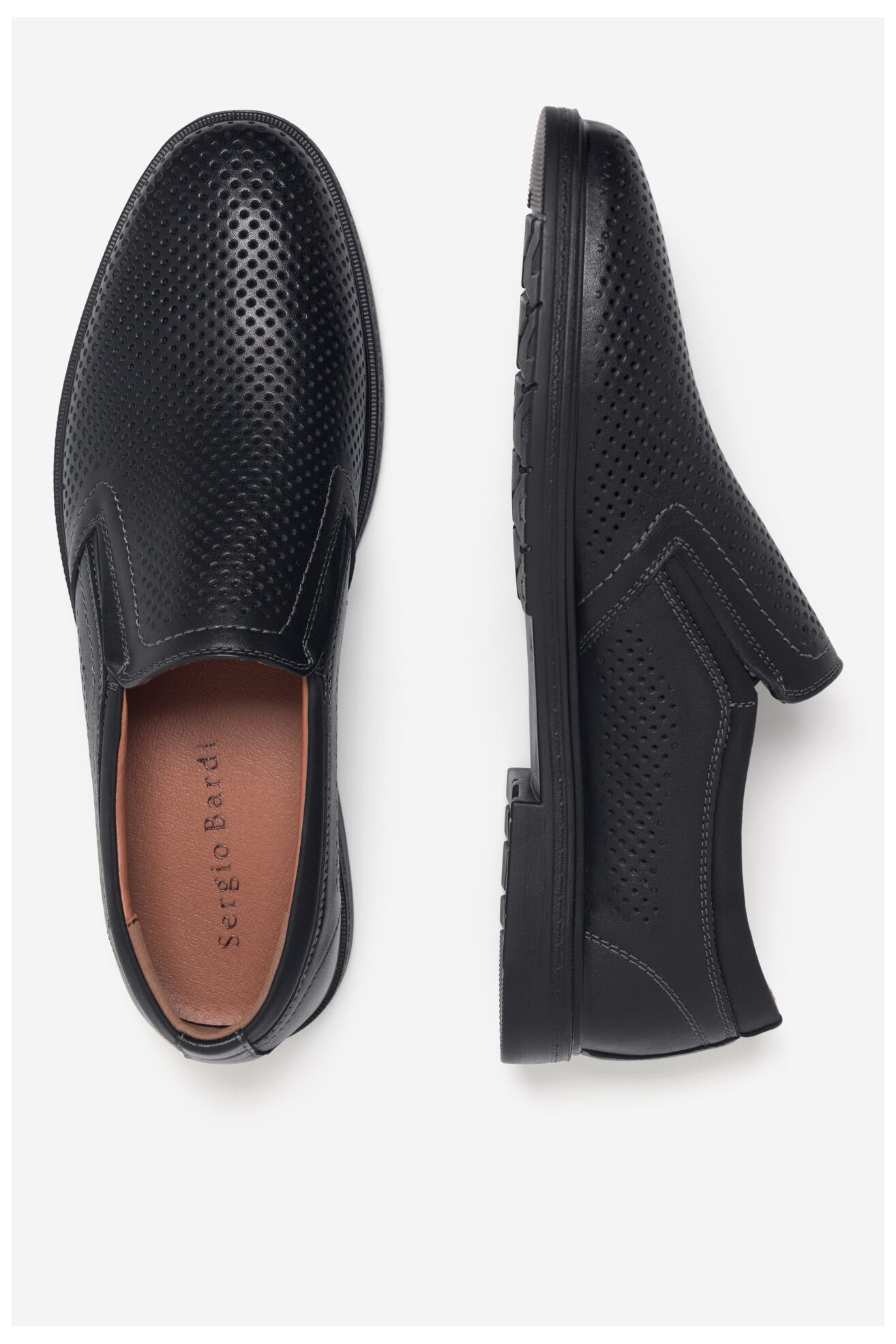 Половинки обувки Sergio Bardi MF1635-1 ЧЕРЕН