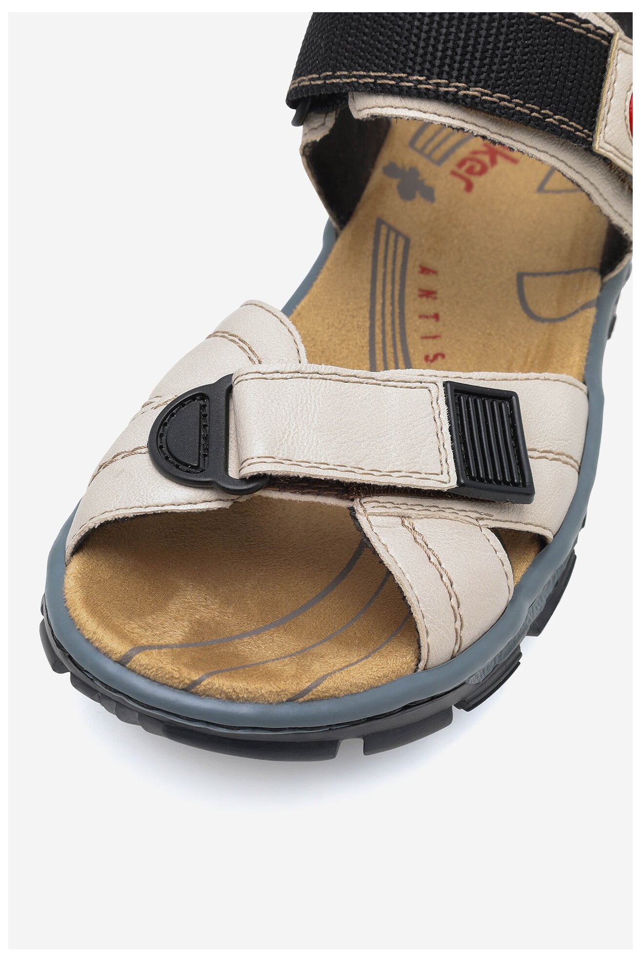 Sandały Rieker 68851-80 Biały