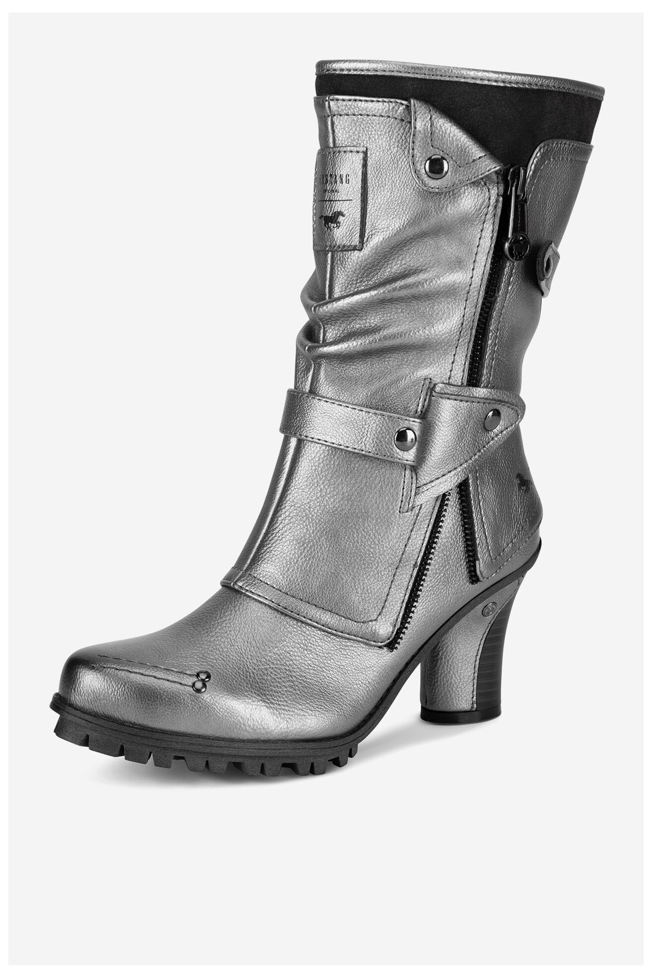 Cizme Mustang 1141-606 ARGINTIU