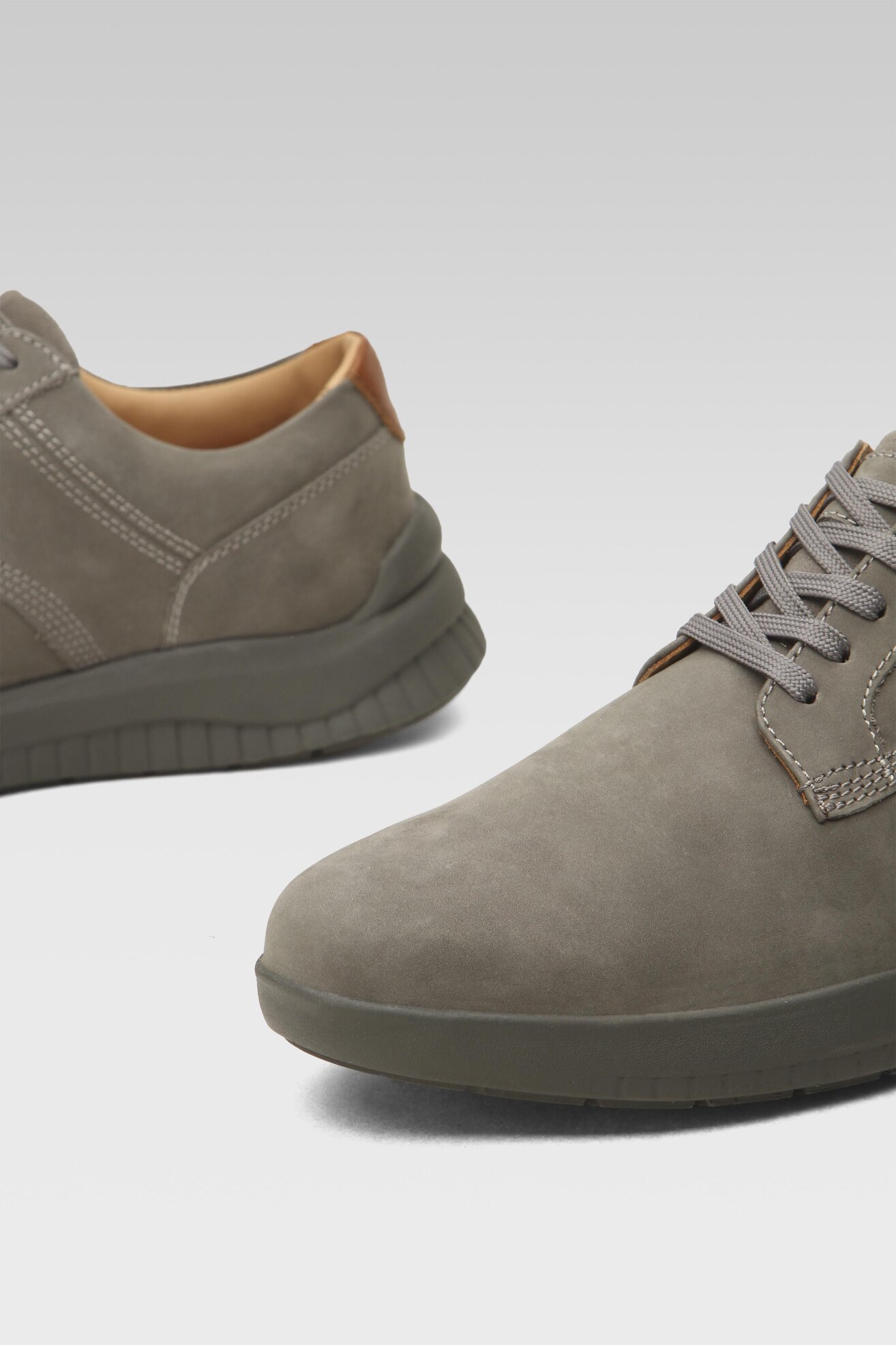 Półbuty Badura 121AM0127 Szary