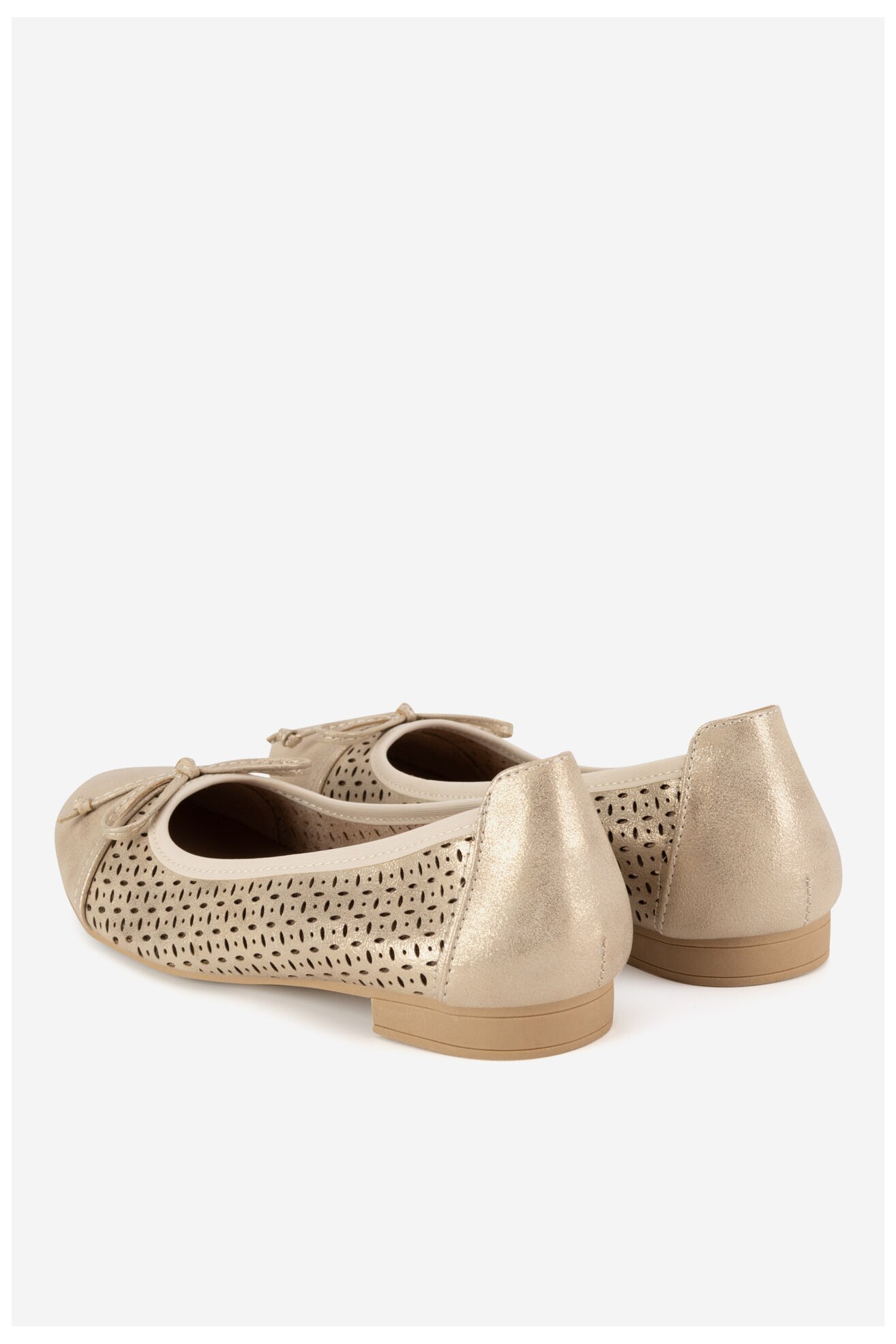 Baleríny Clara Barson WS2055-15 ZLATÁ