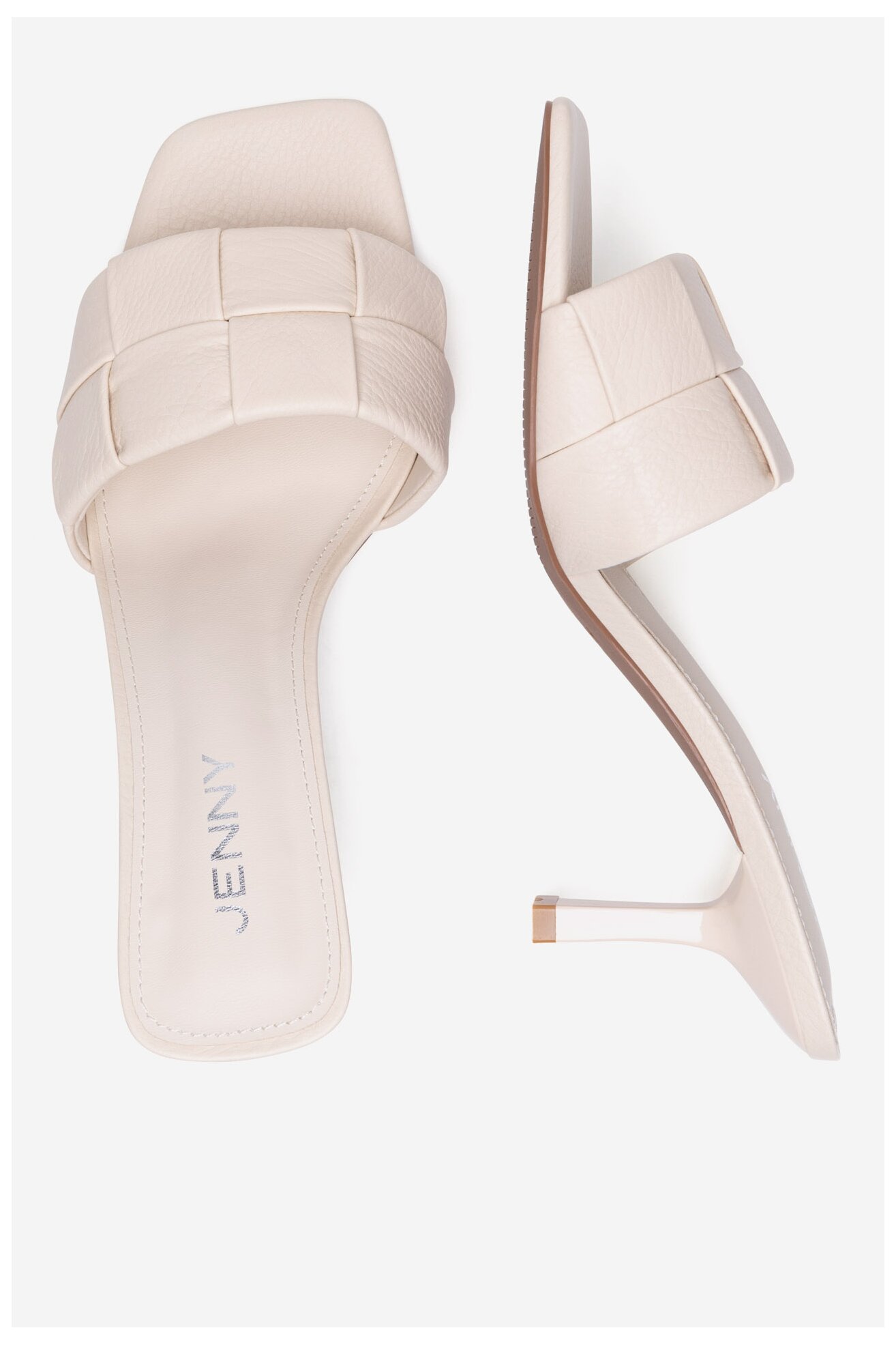 Klapki Jenny RZ45505413 Beżowy