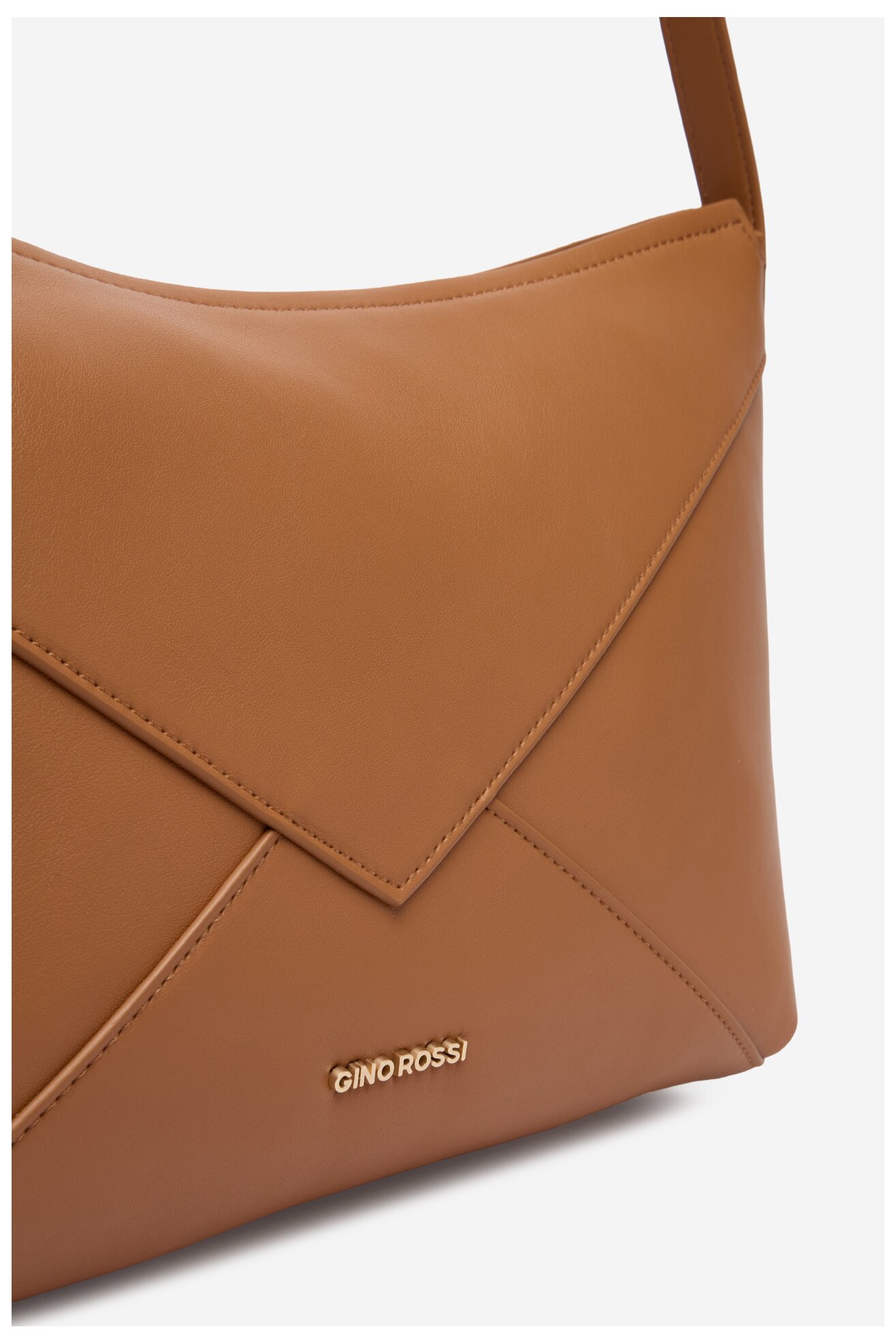 Дамска чанта Gino Rossi C-LDA8558 КАМЕЛ