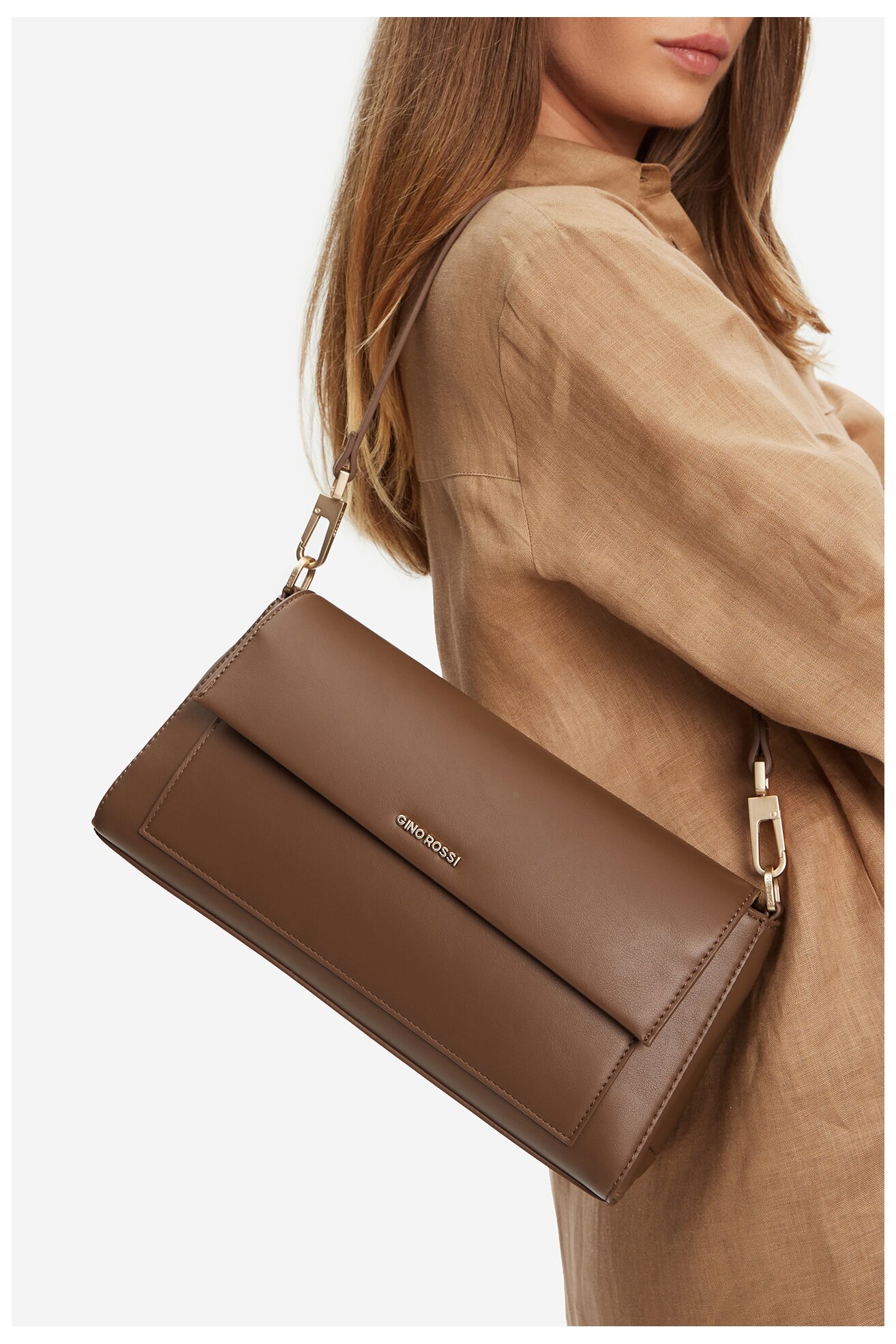 Geantă de mână Gino Rossi C-ELINE-LDA8080 MARO DESCHIS