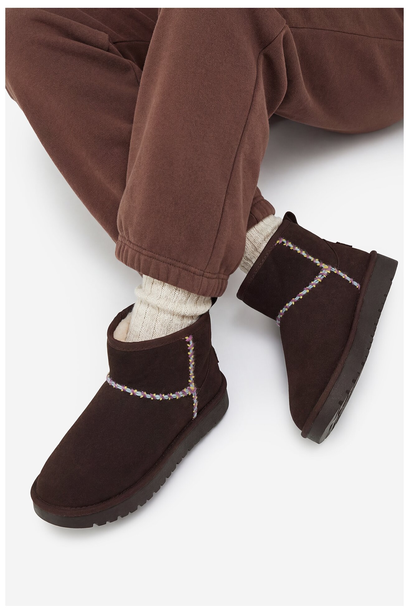 Kratke čizme ROXY CEO-HY669020S-1 BRAON