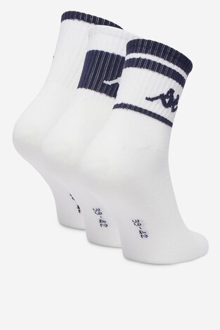 Čarape Kappa CEO_KR_ANKLE_SS26 (3-PACK) BELA