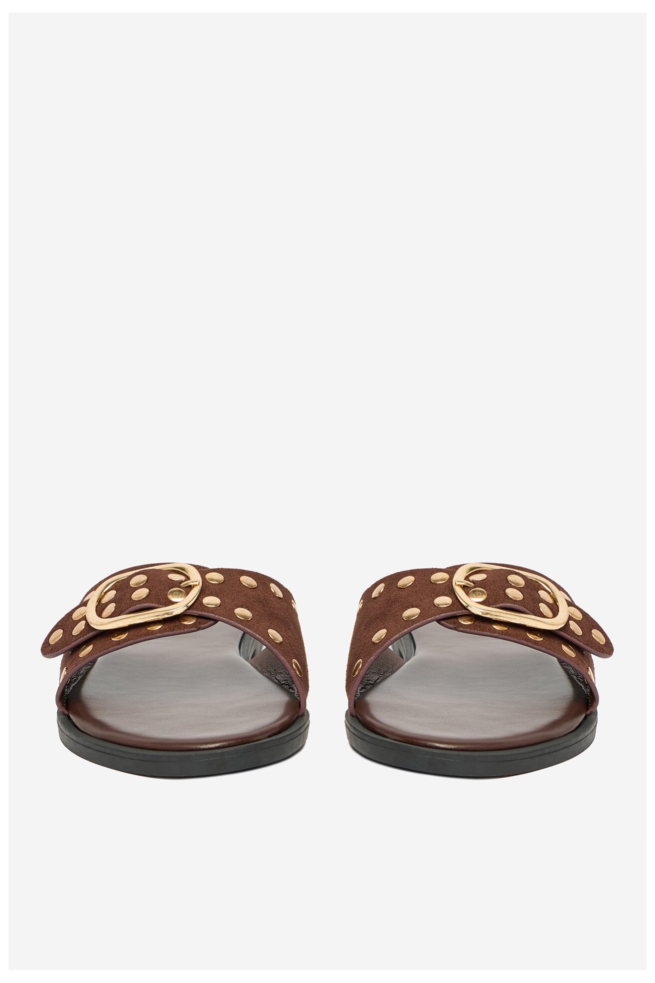 Klapki DeeZee CEO-LB-F9963-YLD Brązowy