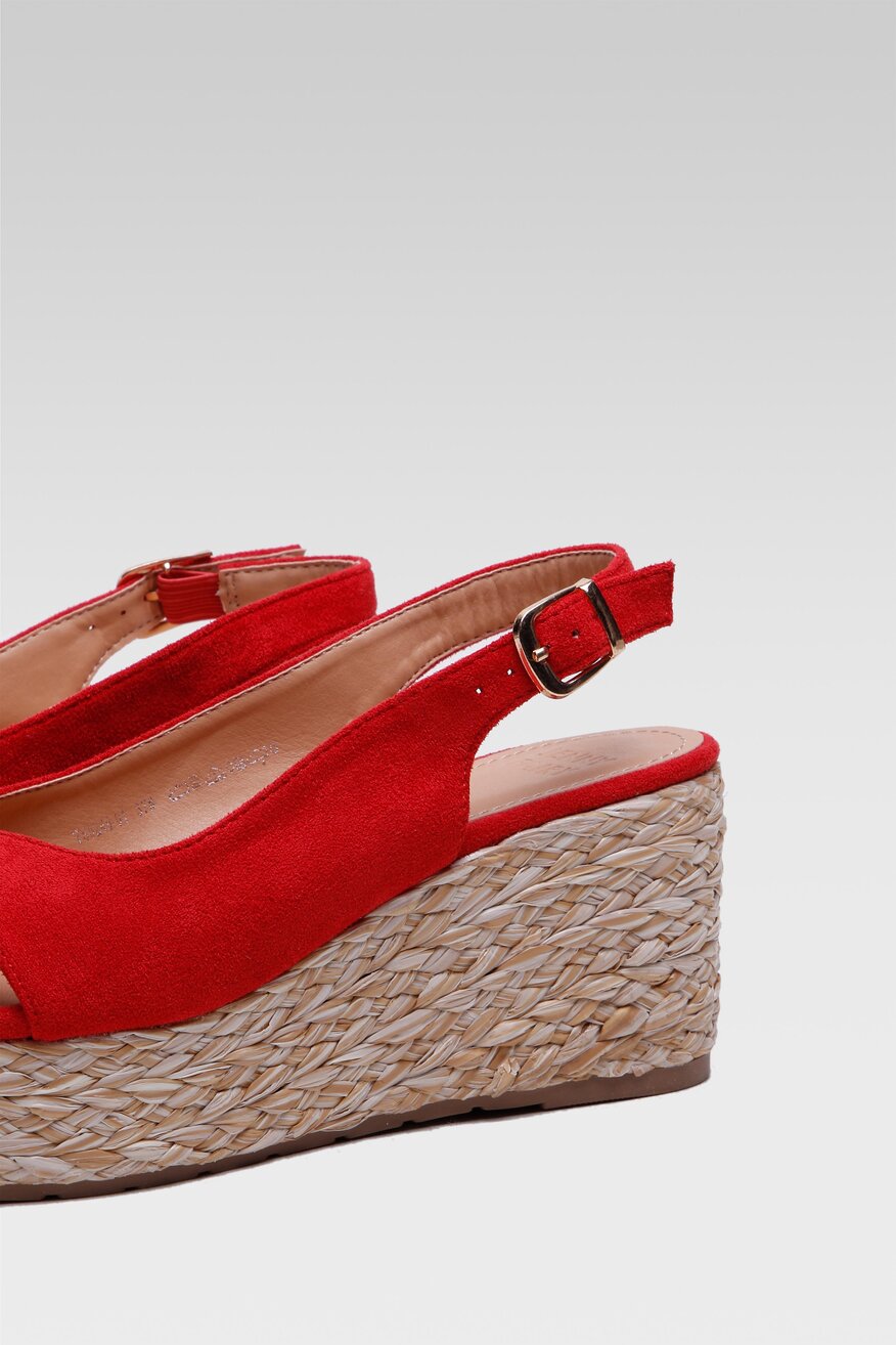 
                Jenny Fairy - Sandały na koturnie - 5904248447809