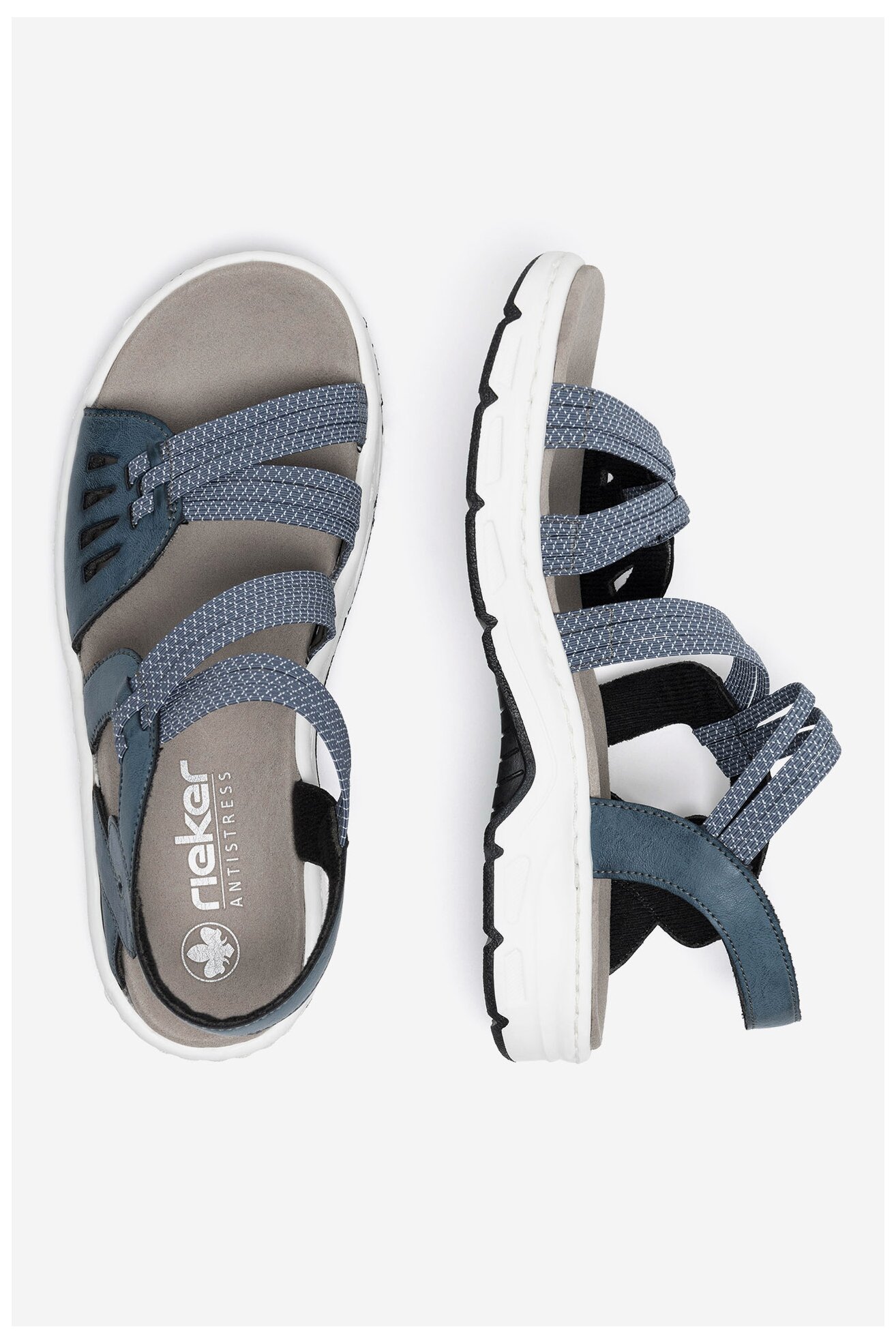 Szandál Rieker V9871-14 KÉK