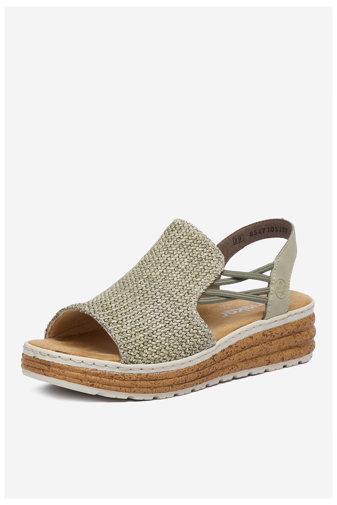 Сандали Rieker CEO-62741-52 СВЕТЛОМАСЛИНЕН