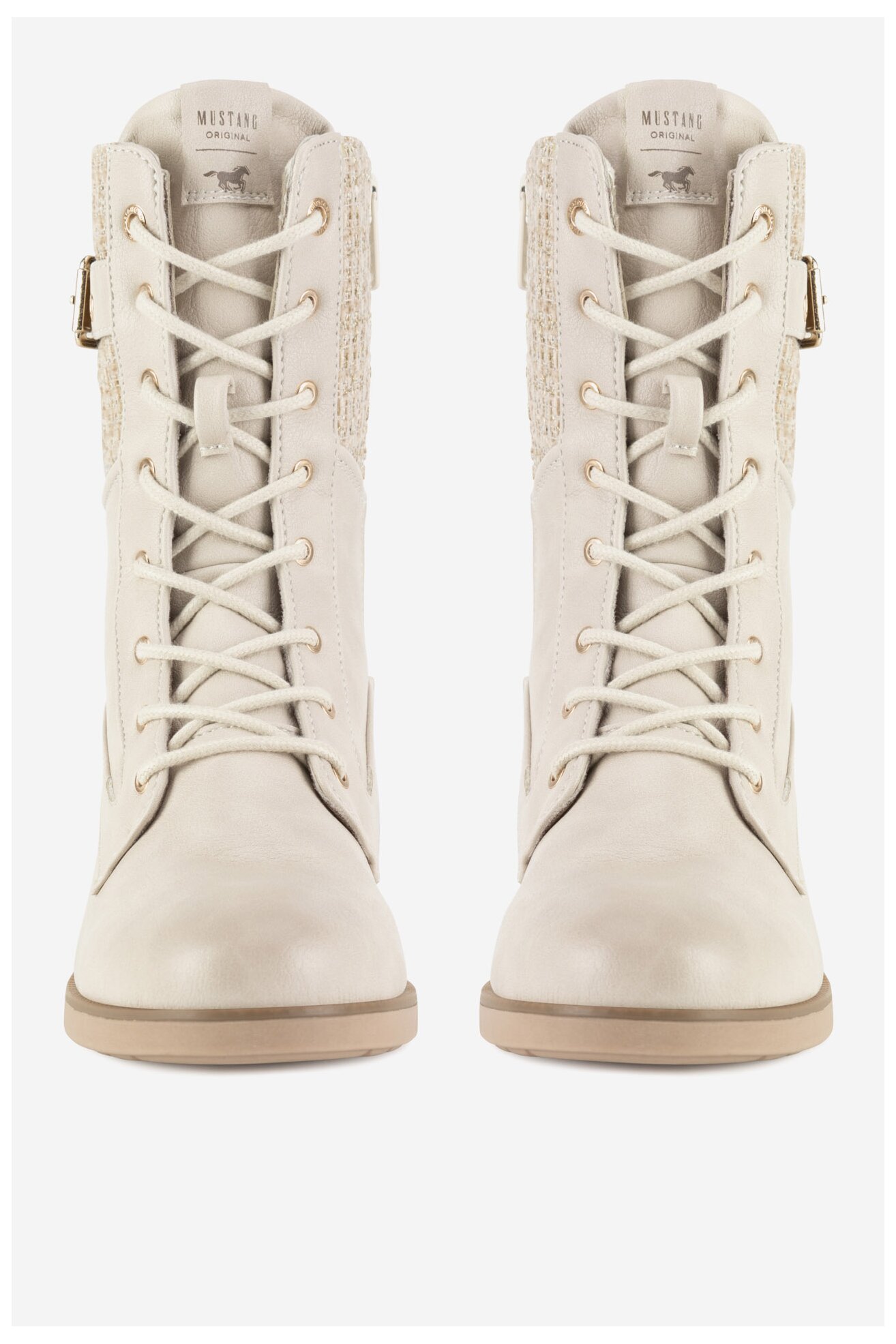 Боти Mustang 1441-507-243 БЯЛ
