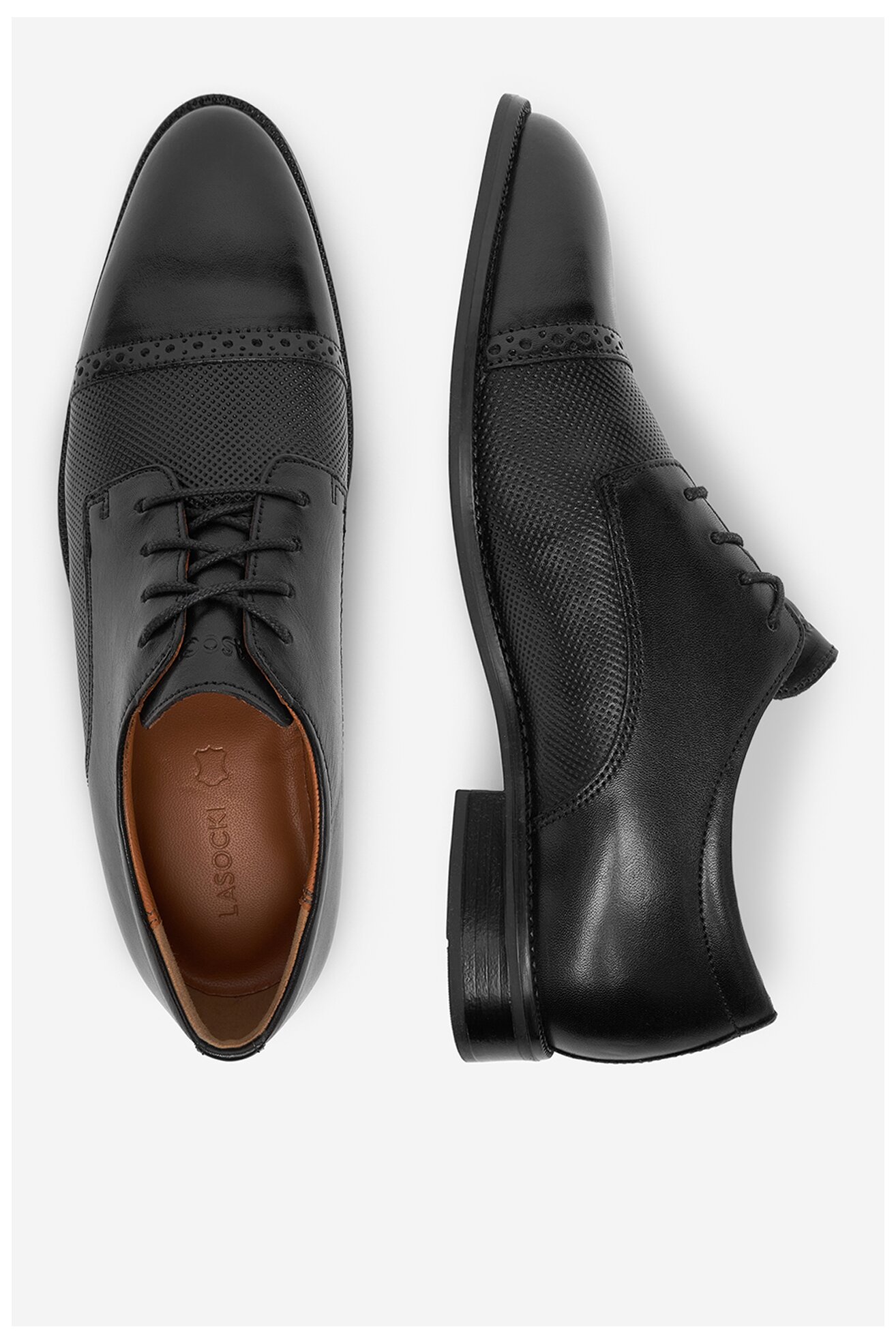 Половинки обувки Lasocki CEO-PERRY-07 MB ЧЕРЕН