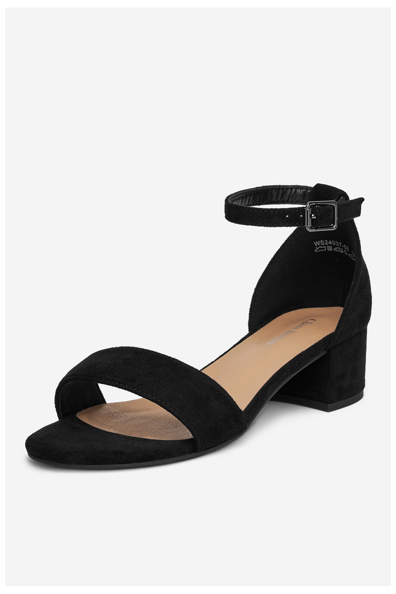 Сандалі Clara Barson WS24037-02 ЧОРНИЙ
