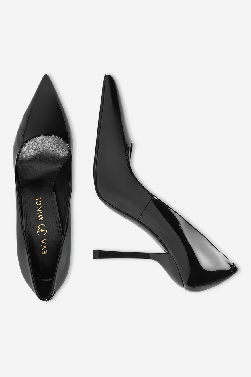 
                EVA MINGE - Szpilki skórzane - 5906751457252