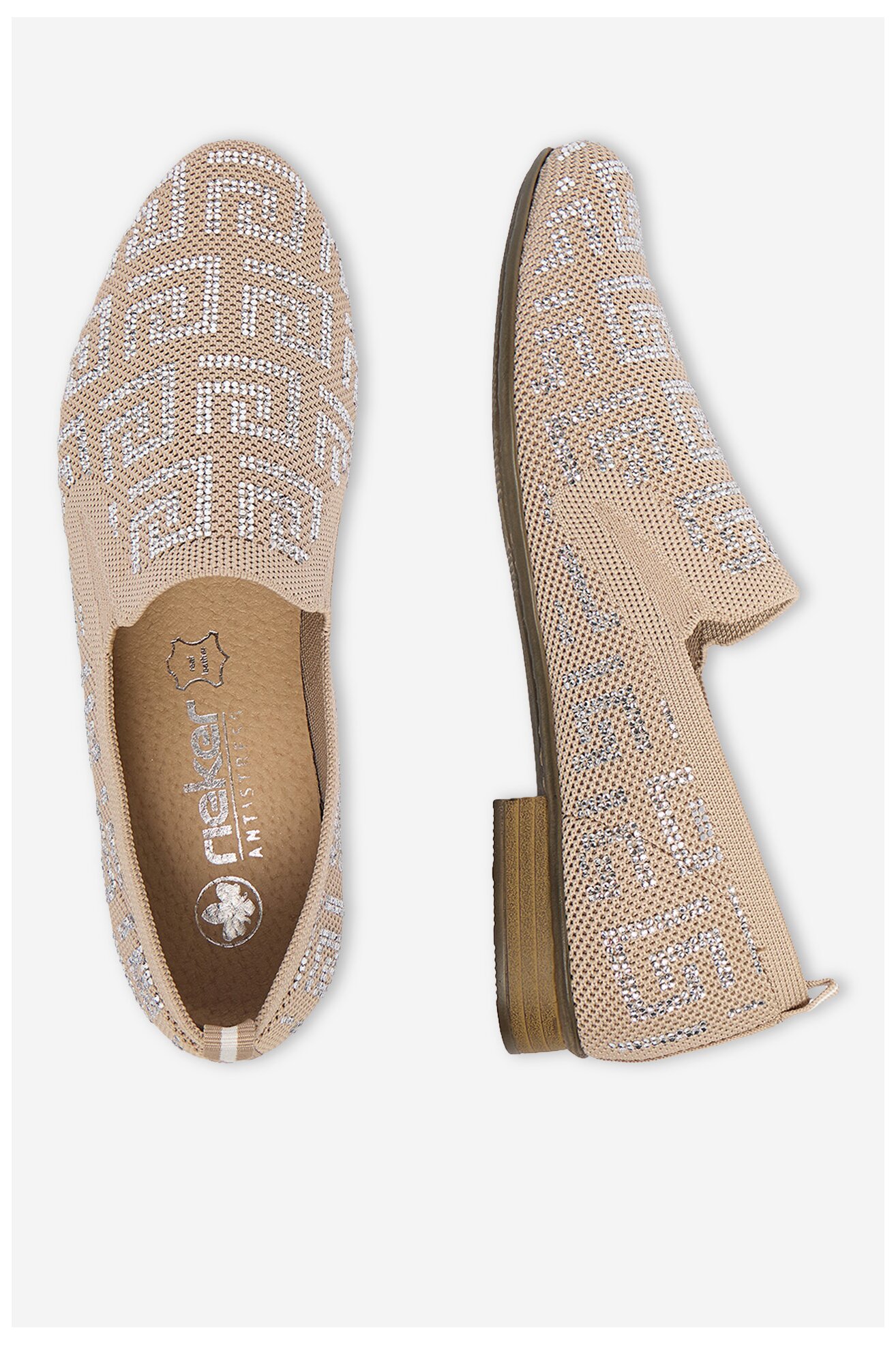 Mokasyn Rieker CEO-51953-62 Beżowy