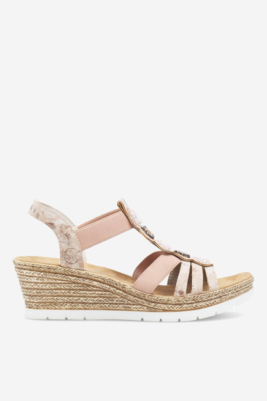 
                Szandál Rieker RÓZSASZÍN - 2230056171647