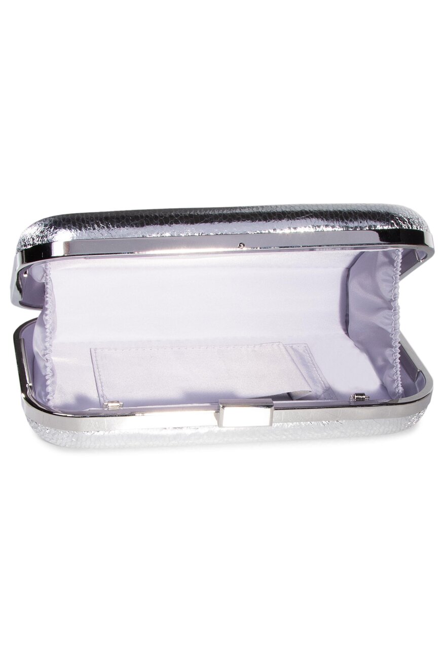 
                Jenny Fairy - Torebka metaliczna srebrna - 5903698171678