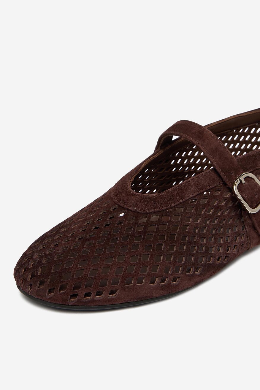 
                Badura - Baleriny skórzane - 5906751671504