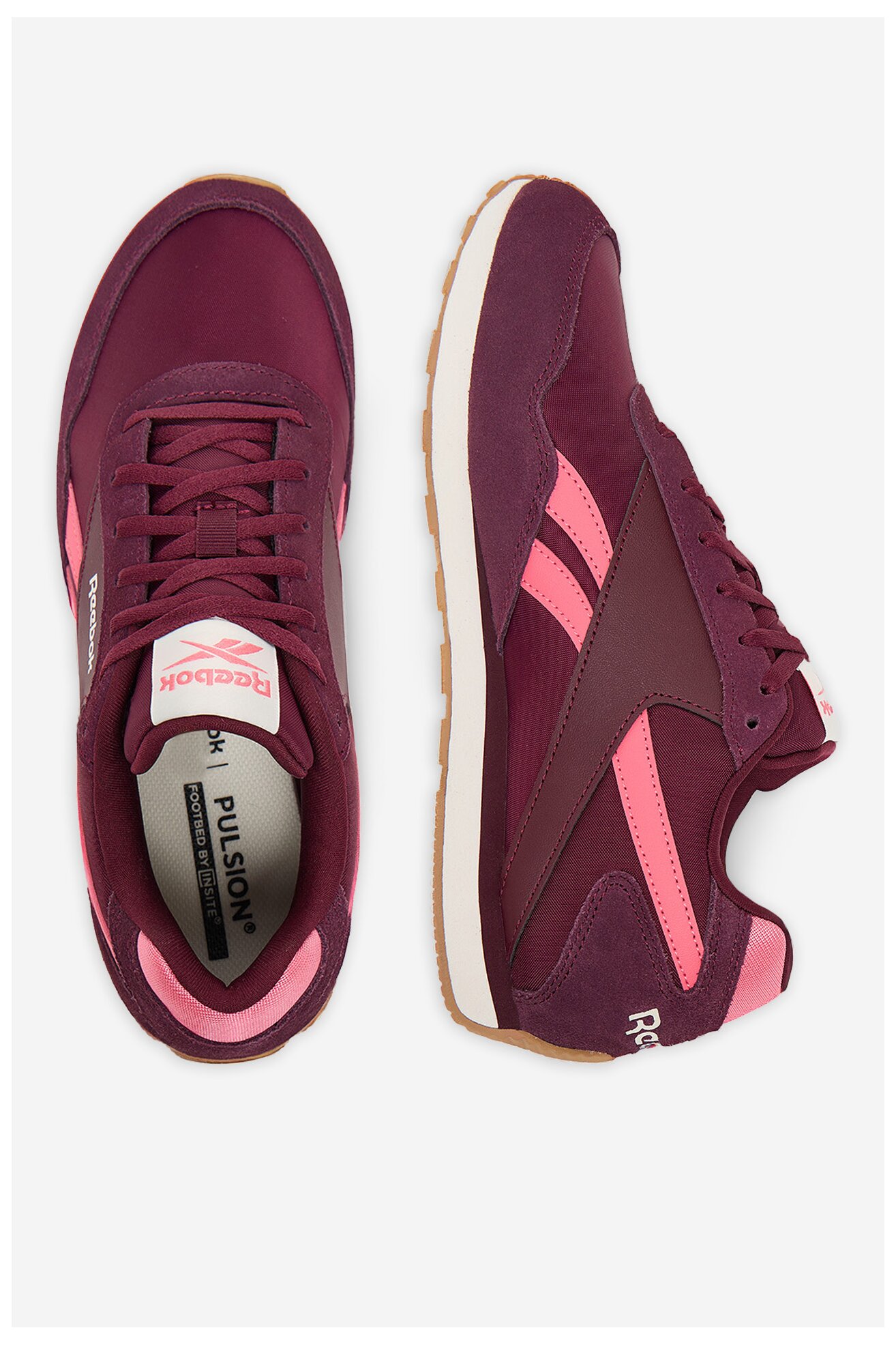 Кросівки спортивні Reebok CEO-GLIDE LOW 100230905 БОРДОВИЙ