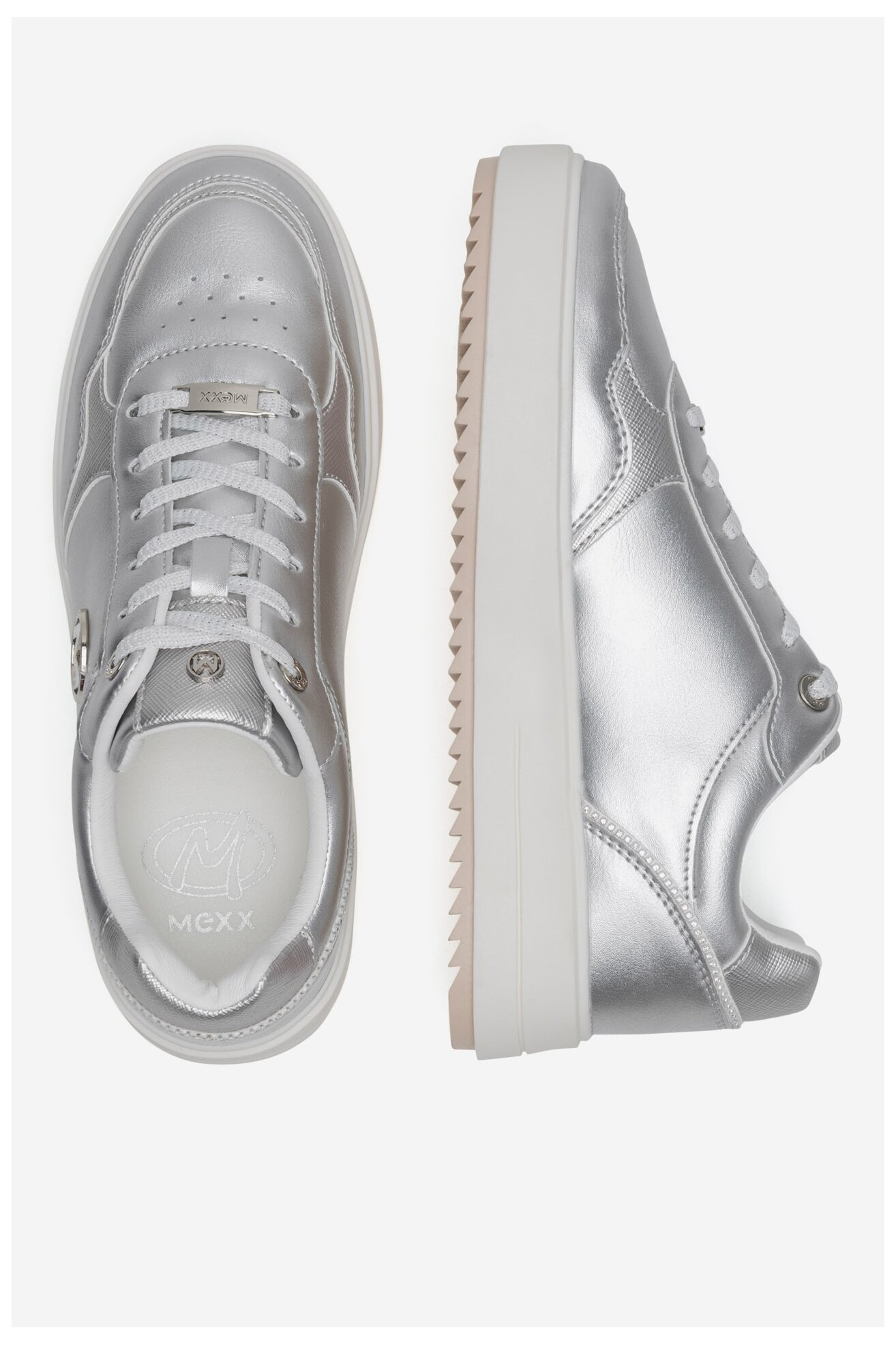Sneakers Mexx MI001014051W Srebrny