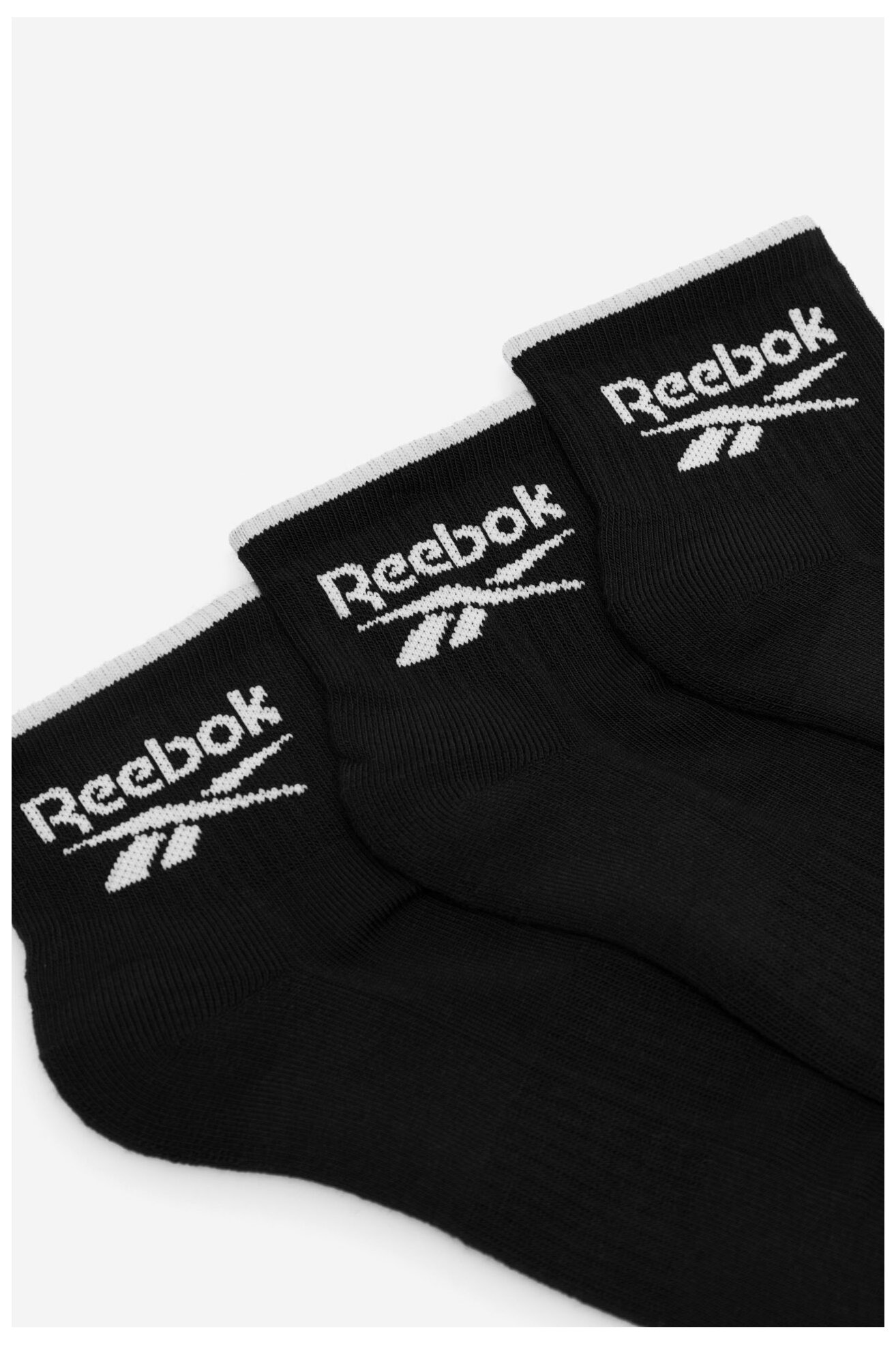 Zokni Reebok R0362-SS24 (3-PACK) FEKETE