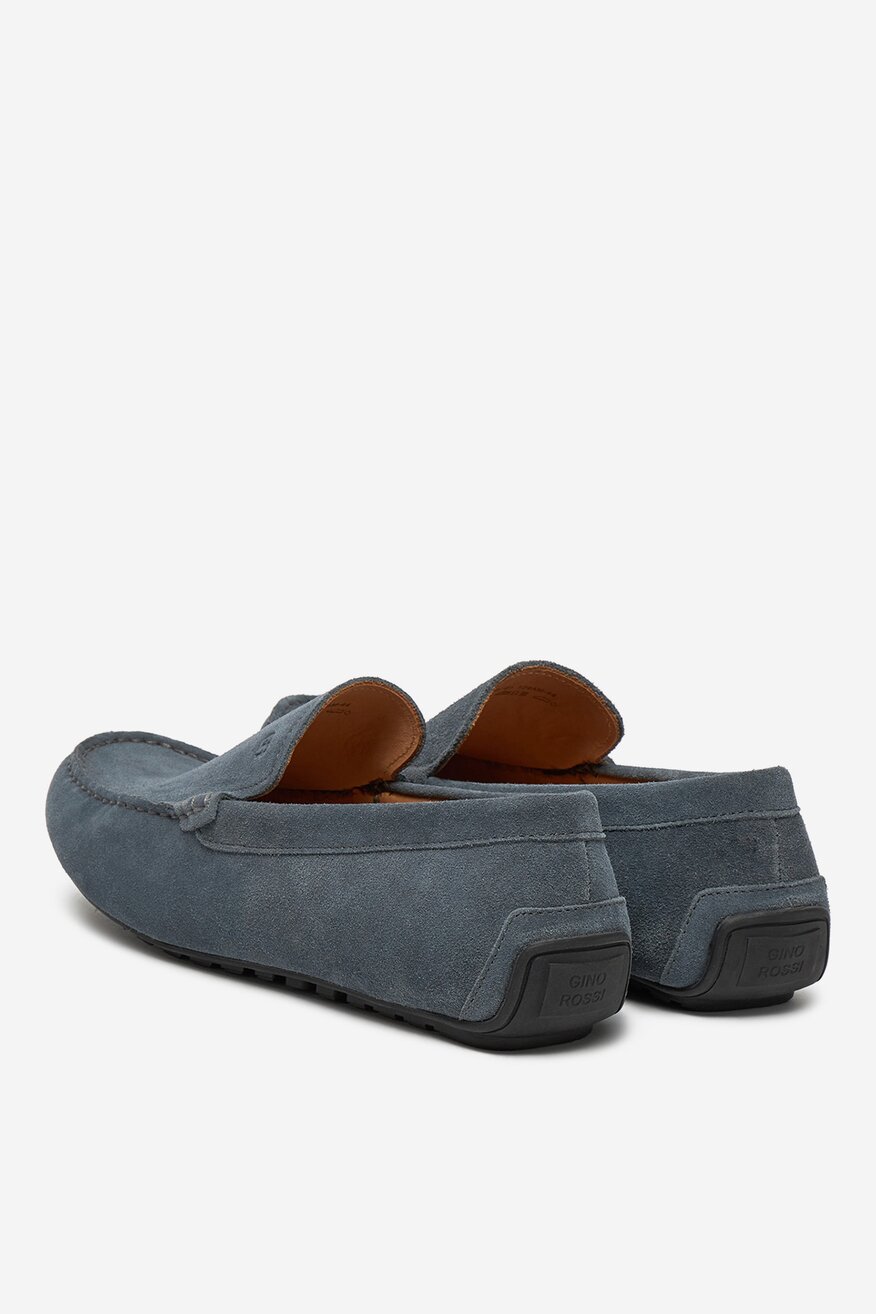 
                Gino Rossi - Mokasyny zamszowe - 5904862302928