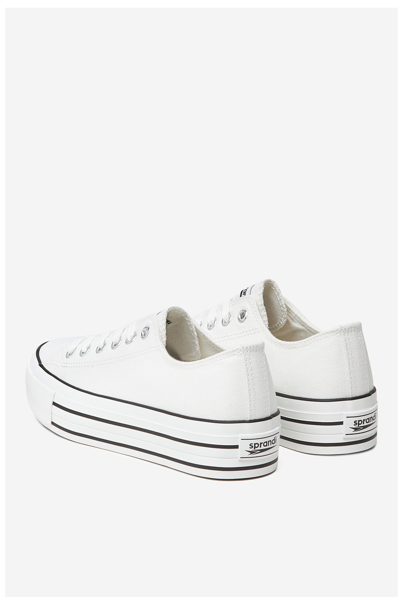 Plátěná obuv Sprandi CEO-LEA-RA003 BÍLÁ
