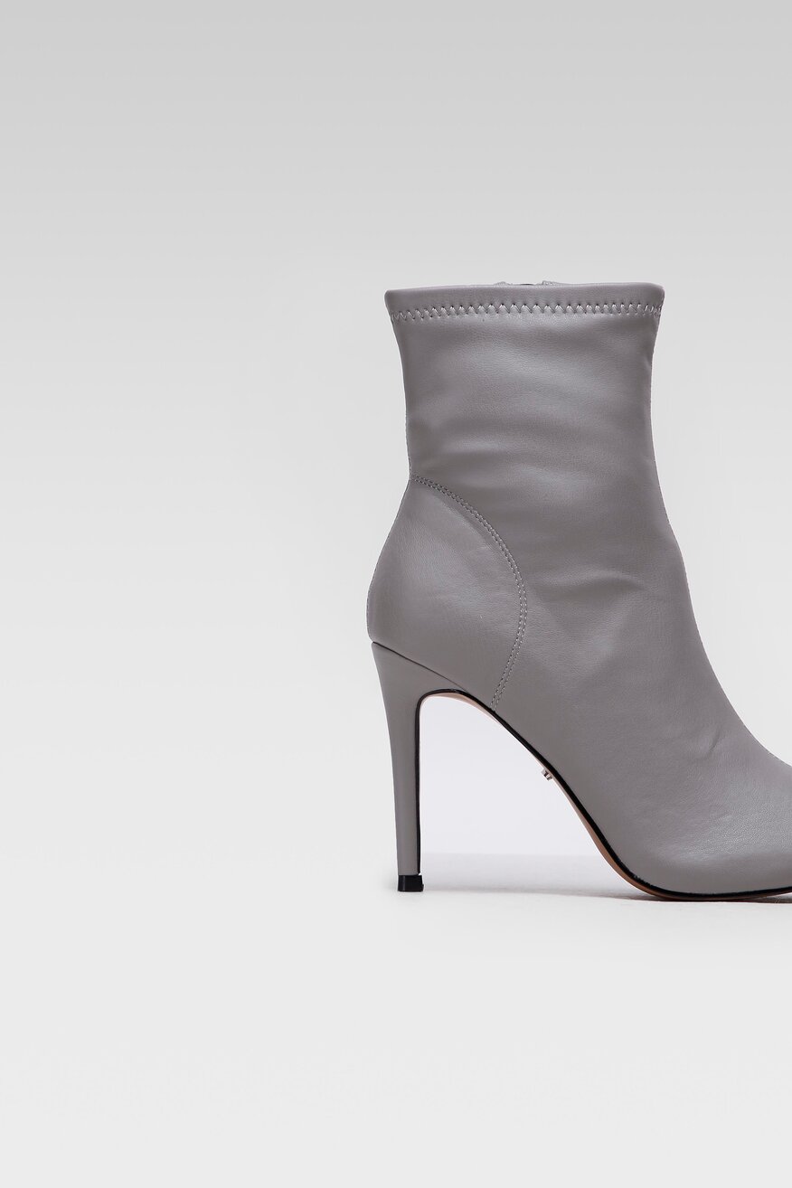 DeeZee - Botki szpice szare - 5903698955391