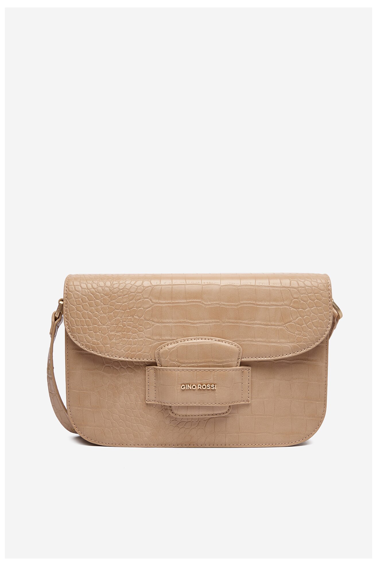 Сумка З Ремінцем Gino Rossi EO-LDA9024 БЕЖЕВИЙ