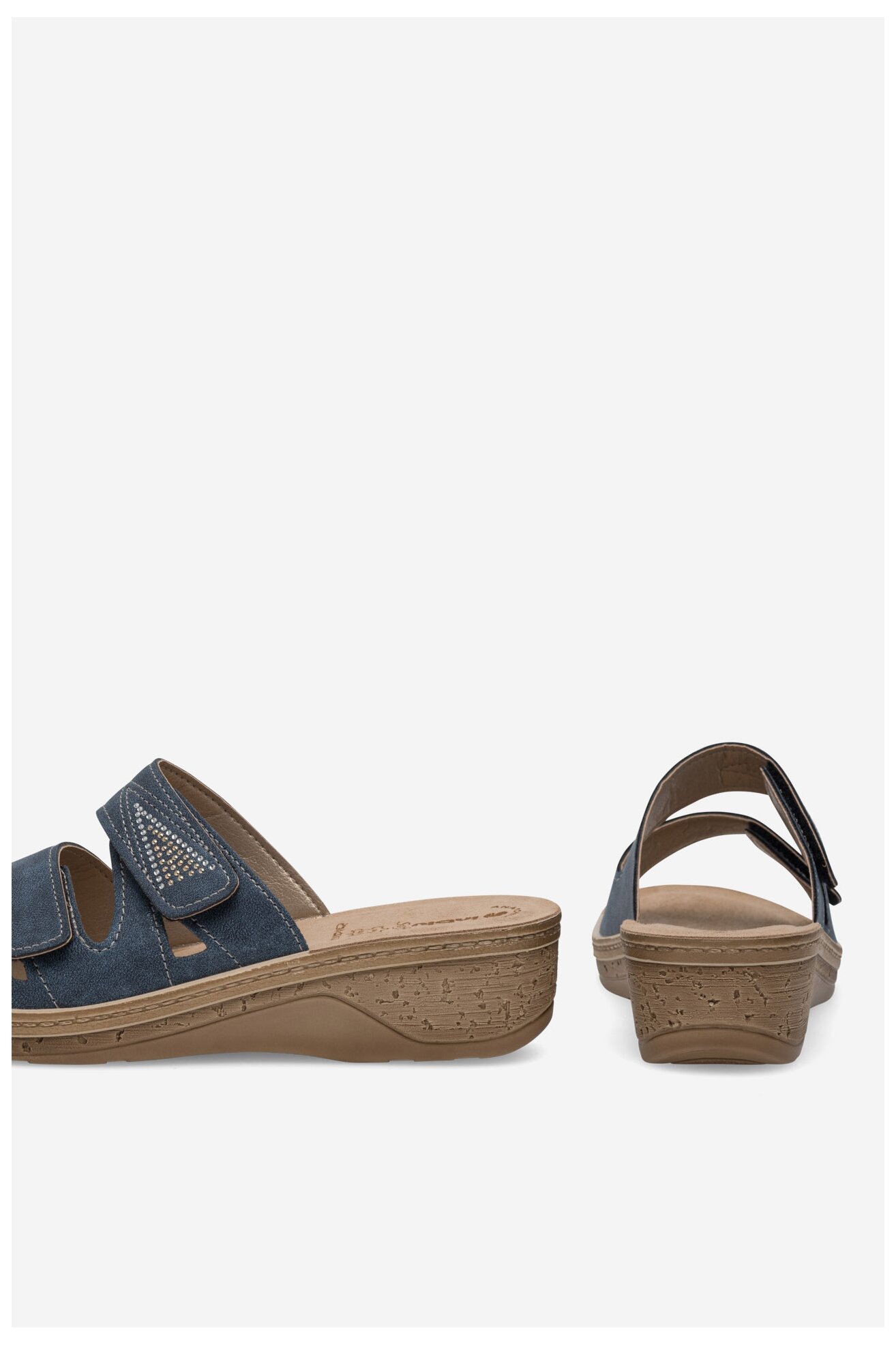 Klapki Inblu PV020100 Granatowy