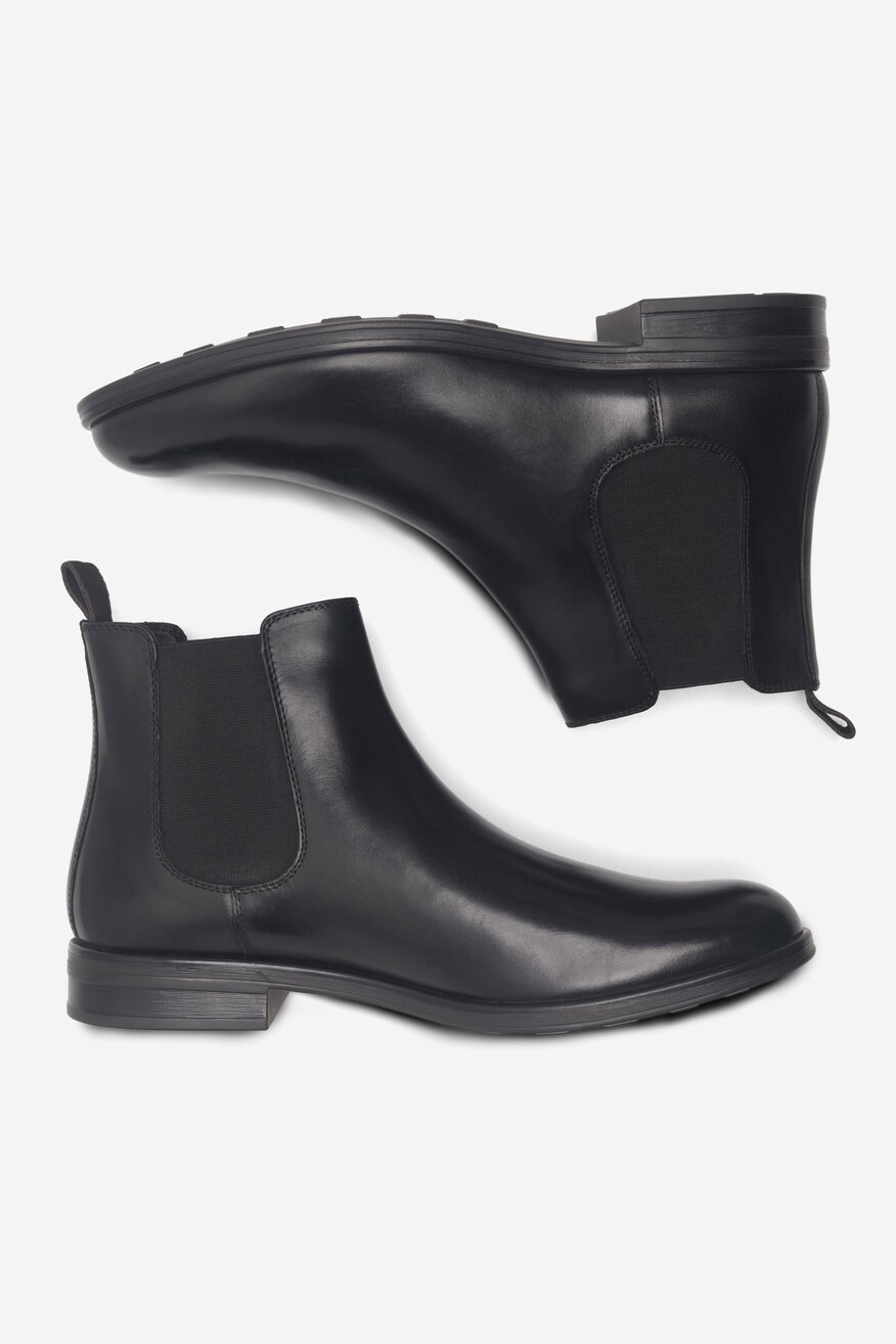 
                Lasocki - Skórzane botki - 5905588049265