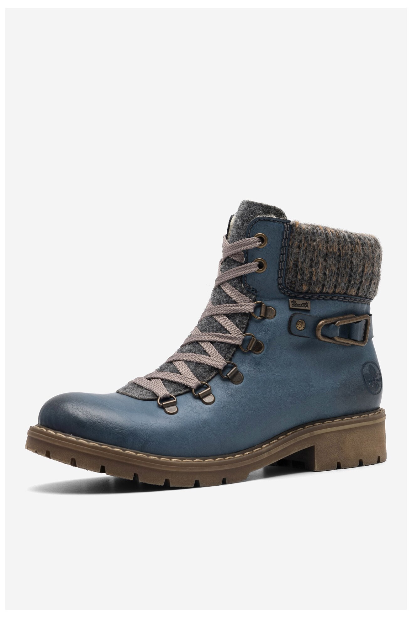 Bocanci Rieker Y9131-15 ALBASTRU